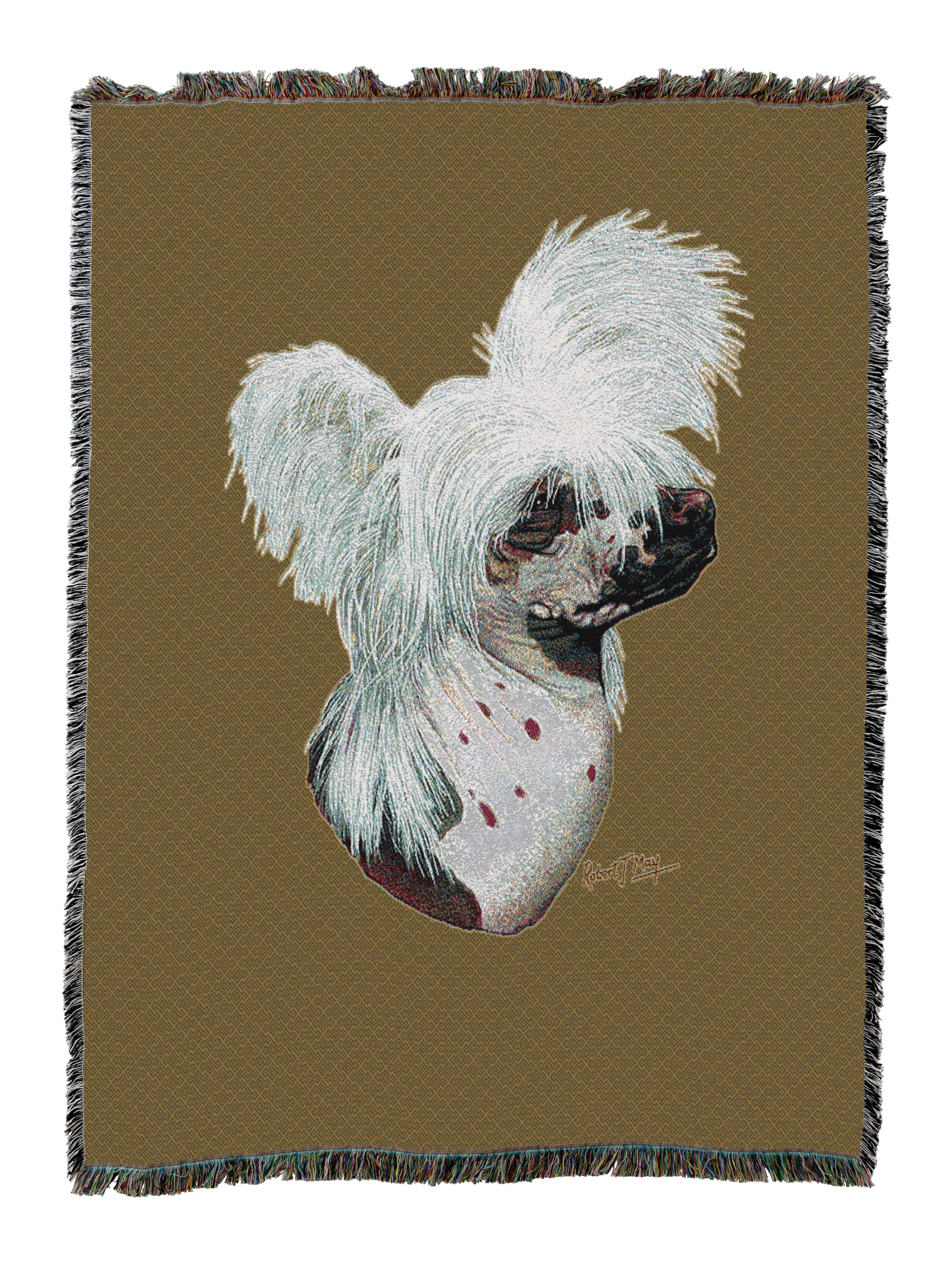 Chinese Crested Dog Blanket