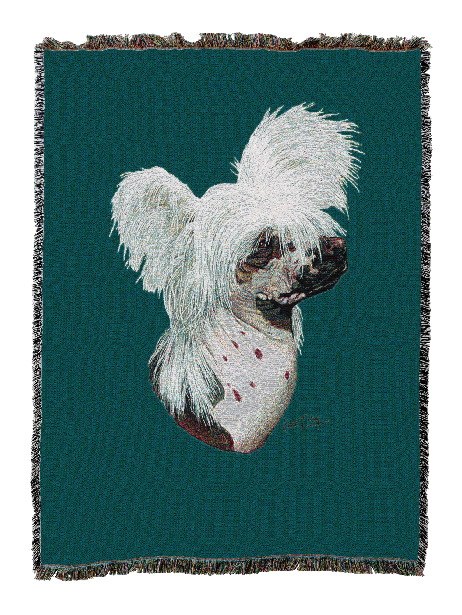 Chinese Crested Dog Blanket