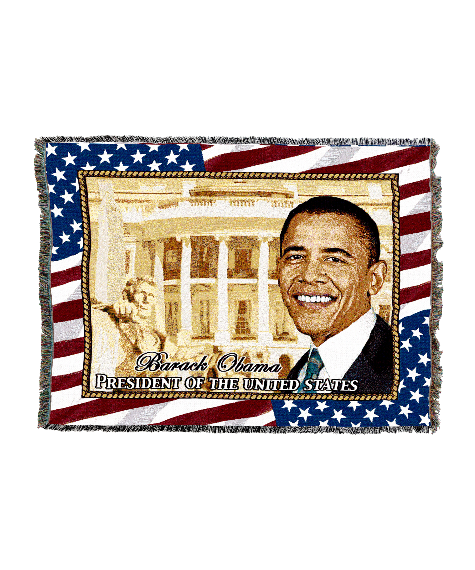 President Obama Tapestry Blanket