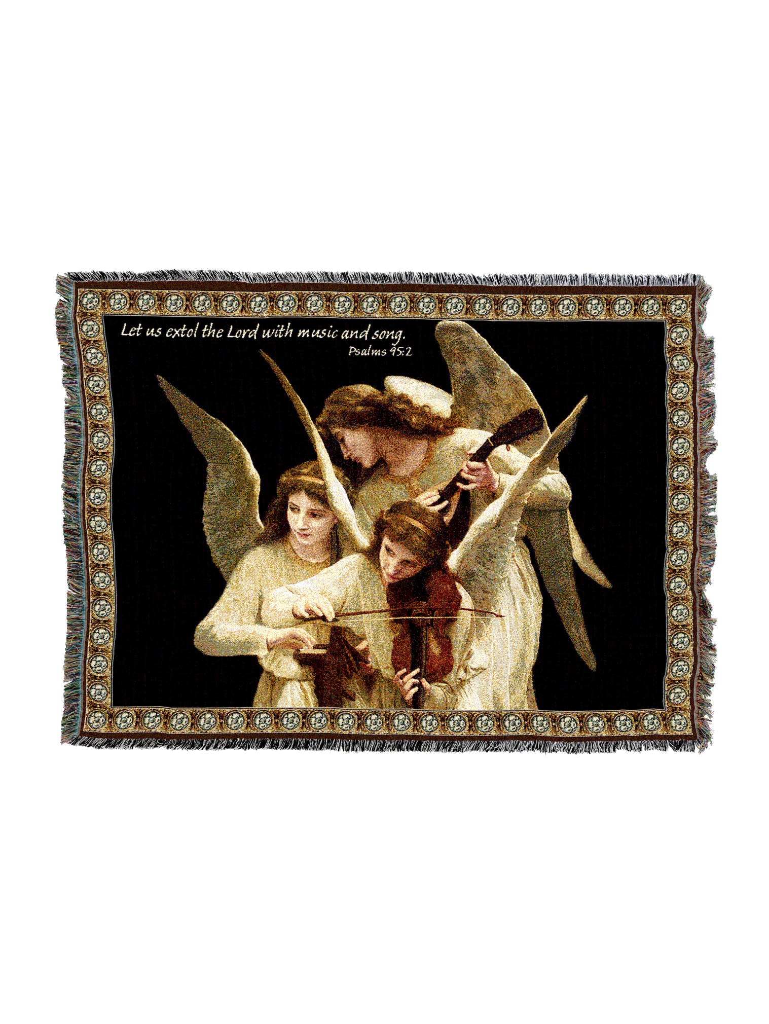 Angels Playing Violin Blanket