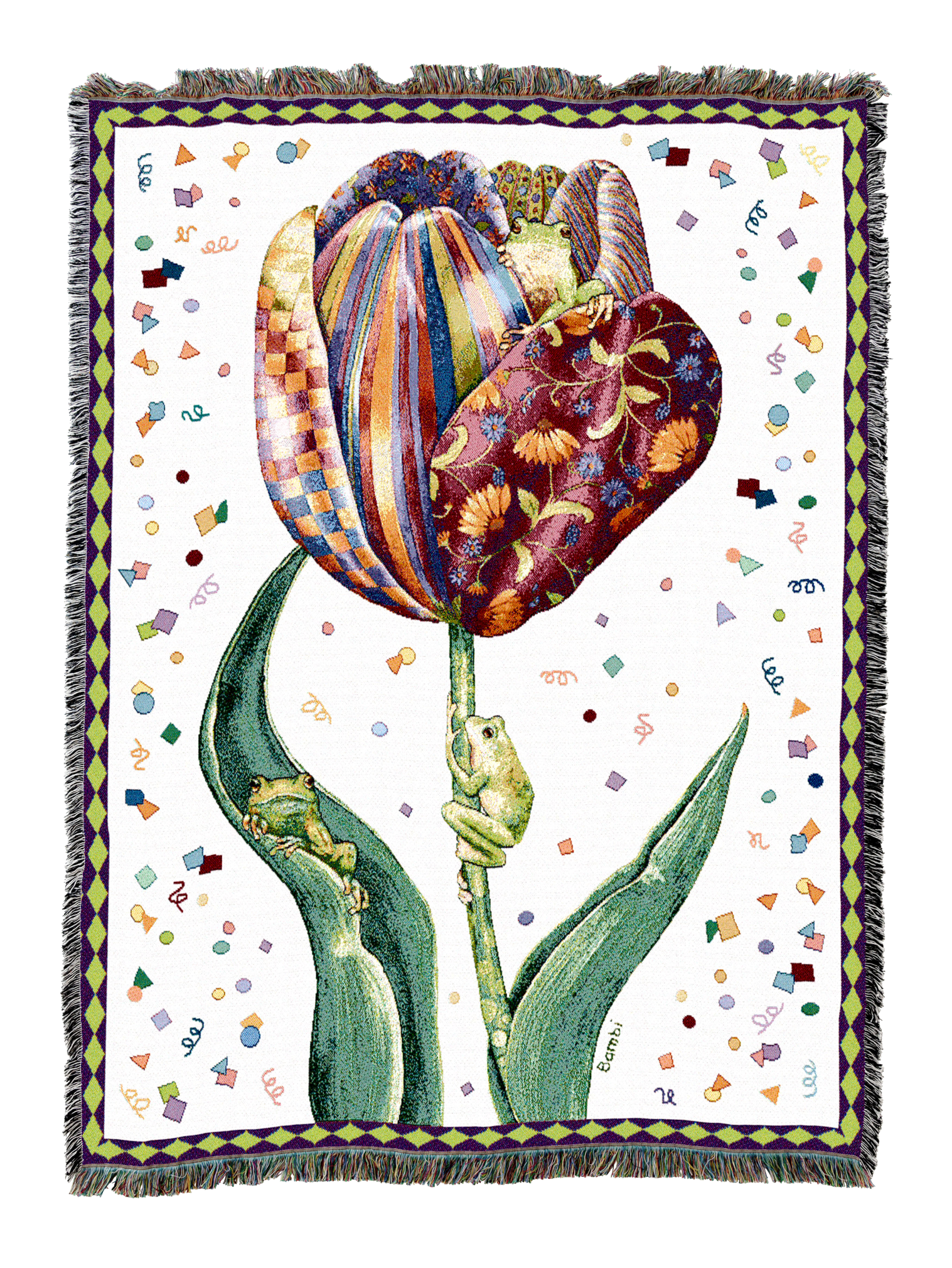 Confetti Tulip Blanket