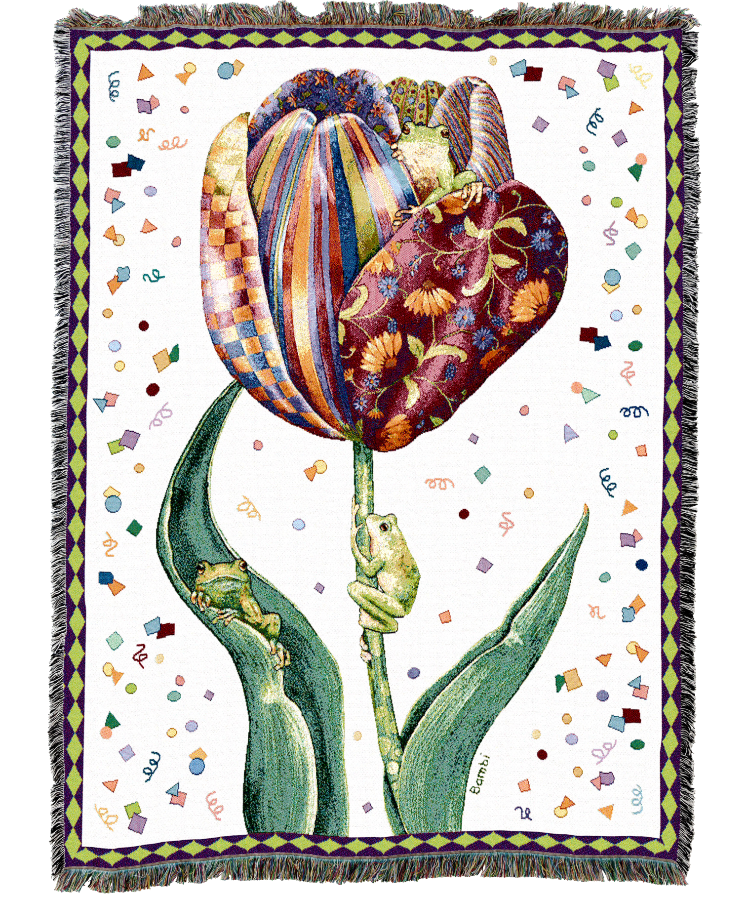 Confetti Tulip Blanket