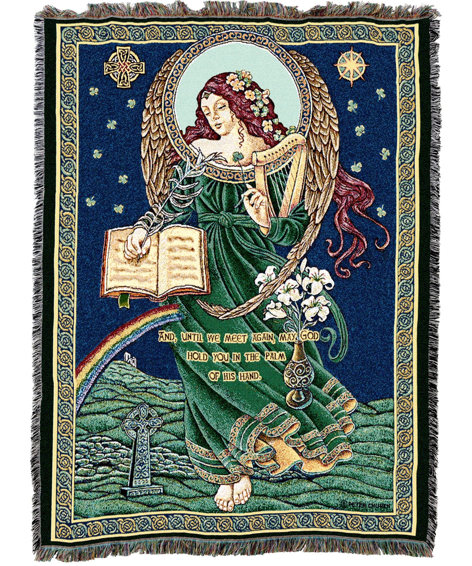 Celtic Blessings Blanket