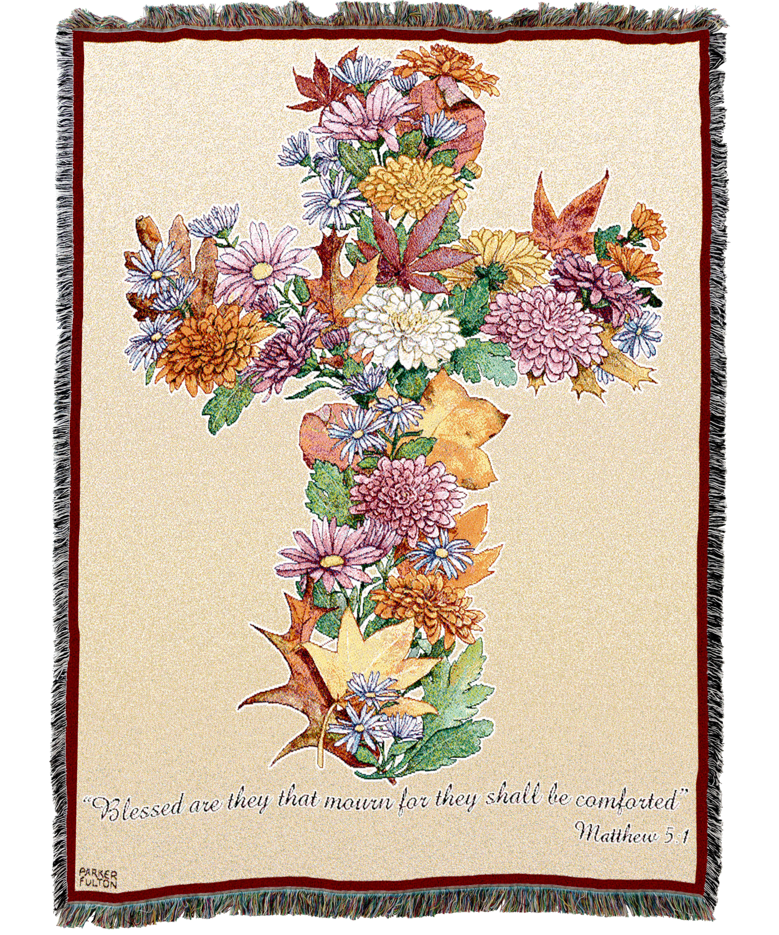 Autumn Cross Blanket