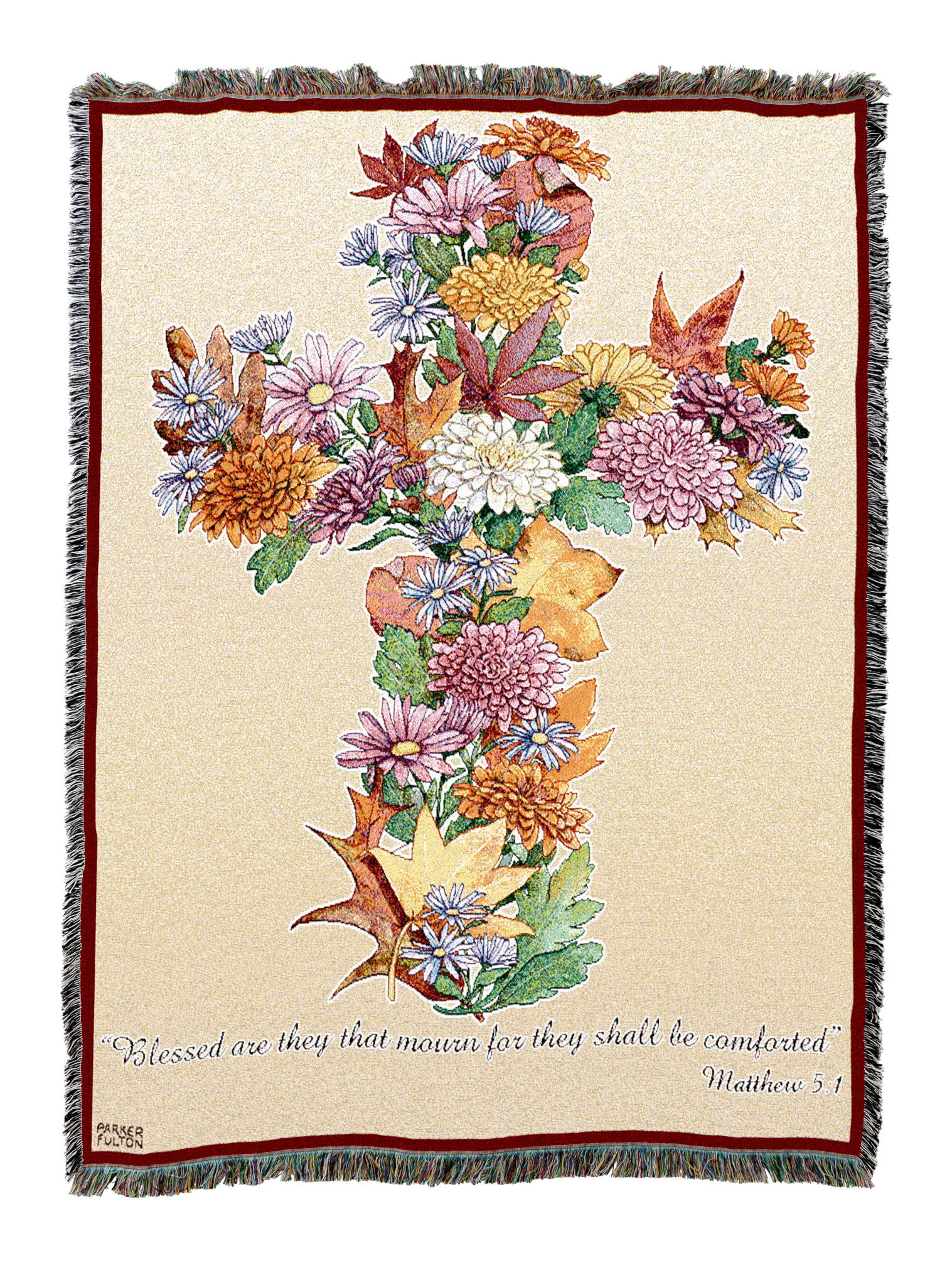 Autumn Cross Blanket