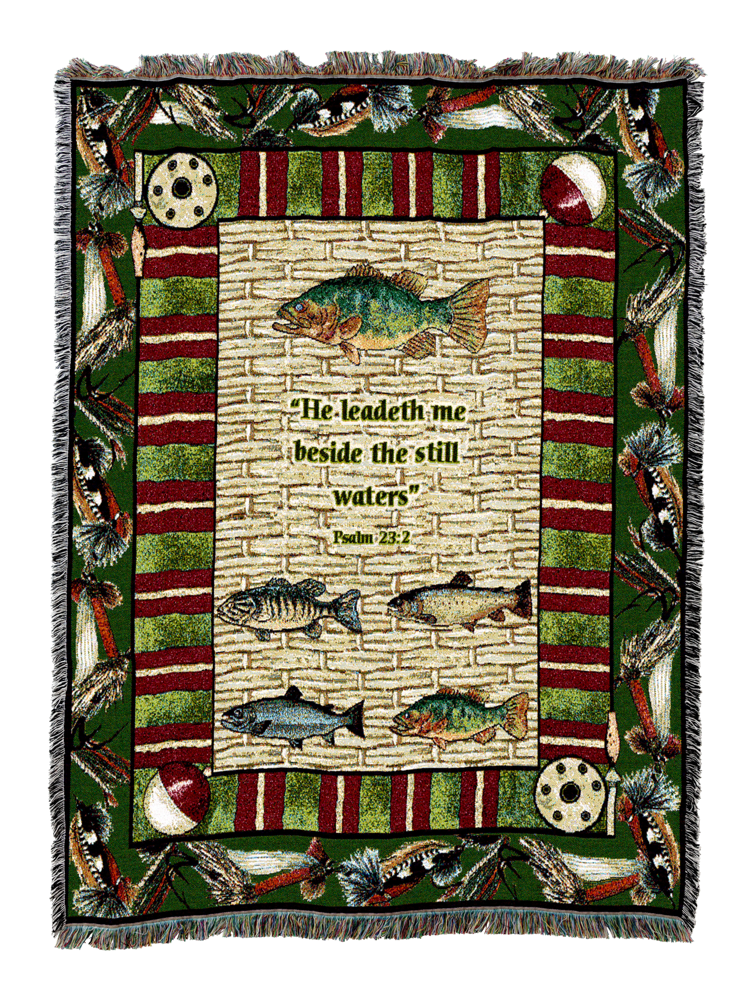 Memorial Gone Fishing Blanket