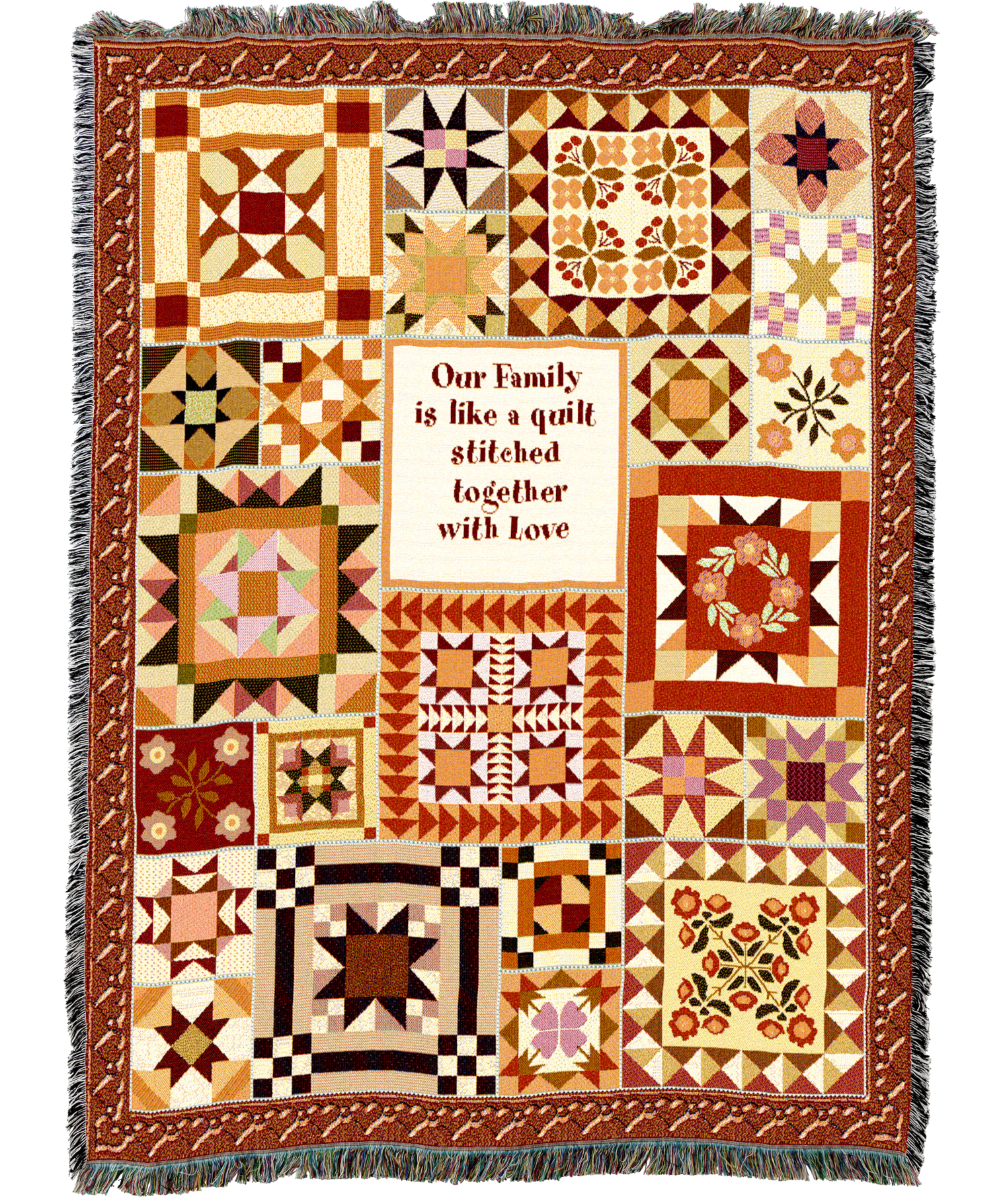 Warm Family Quilt Blanket