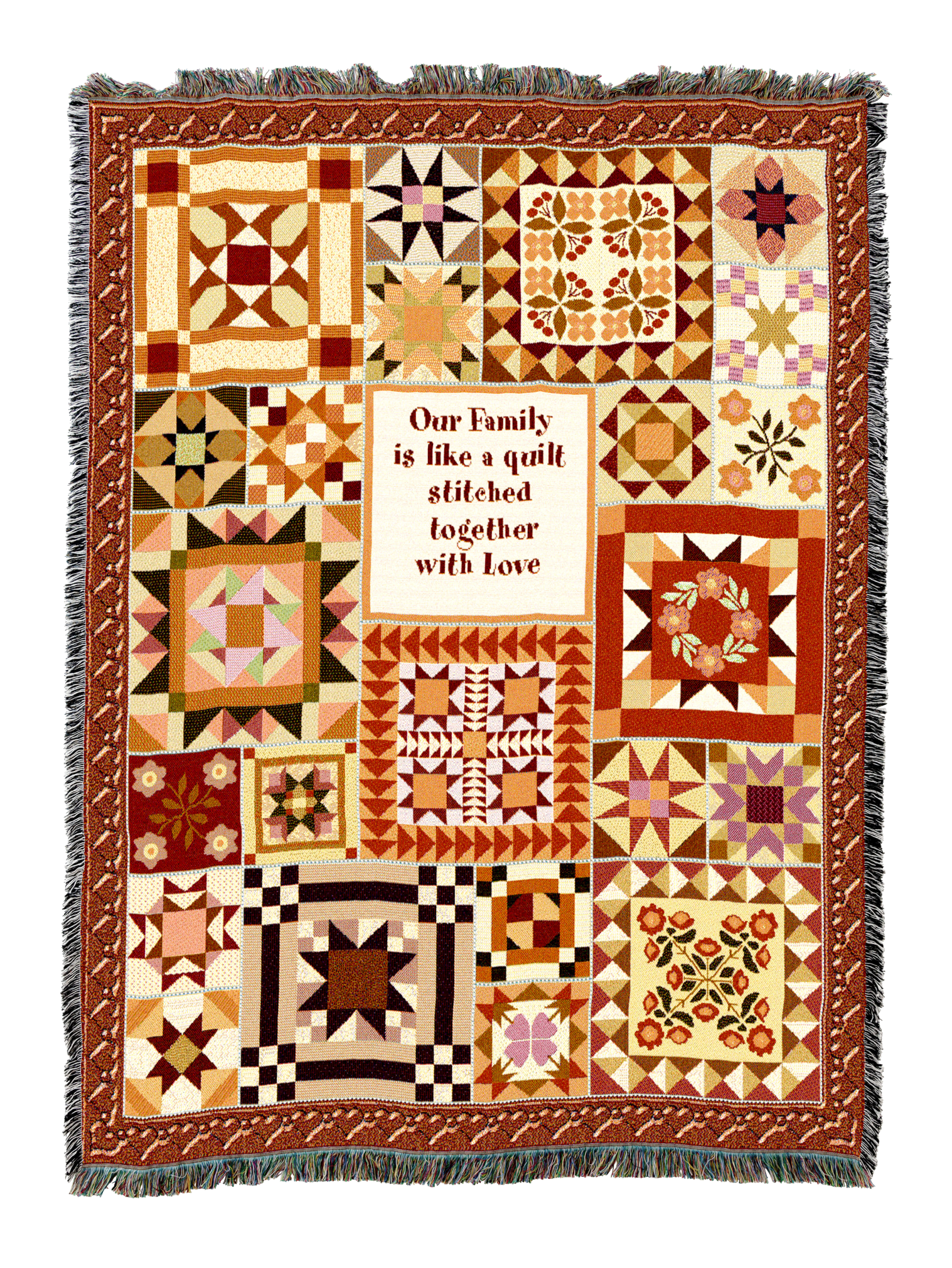 Warm Family Quilt Blanket