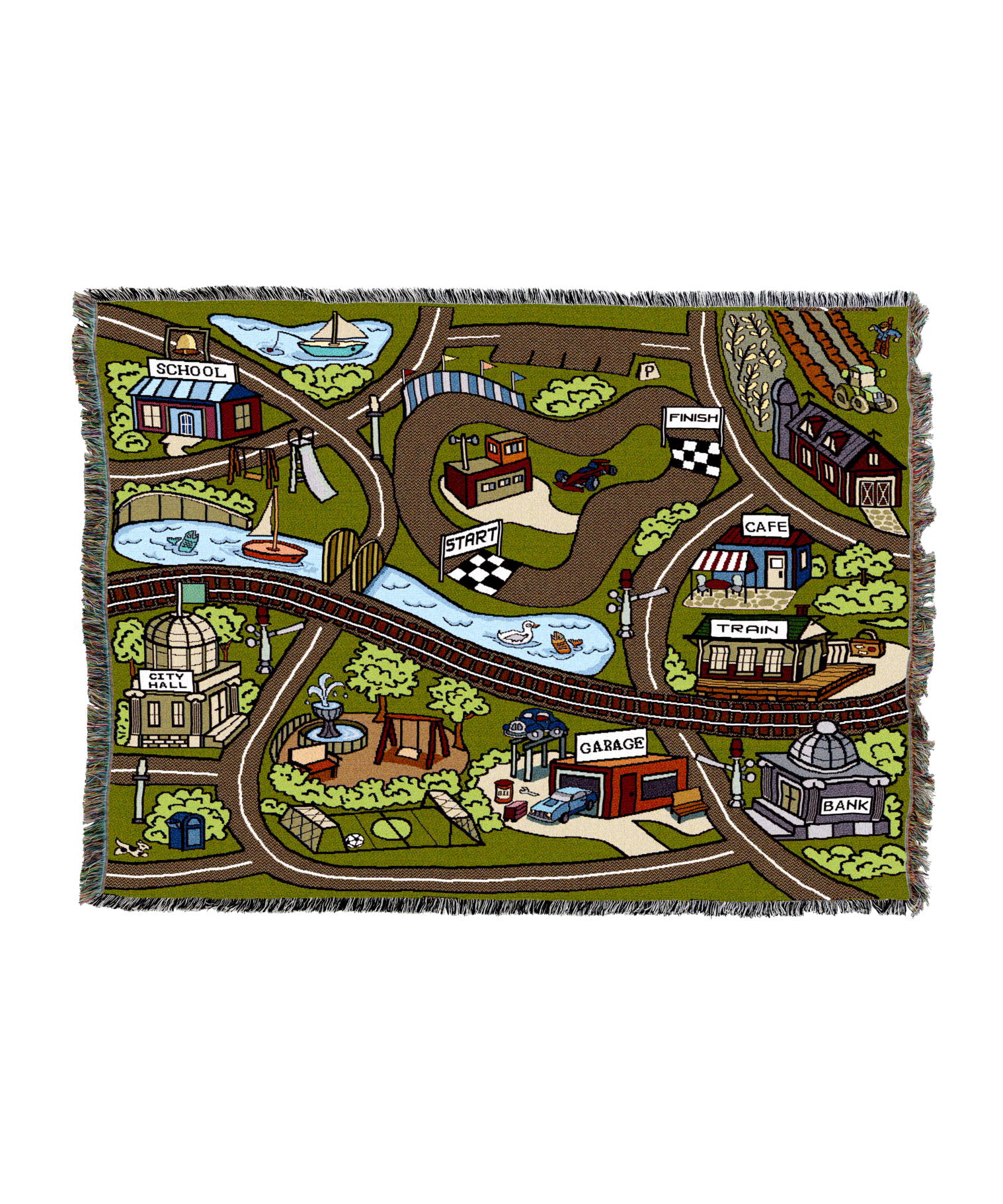 Road Play Mat Blanket