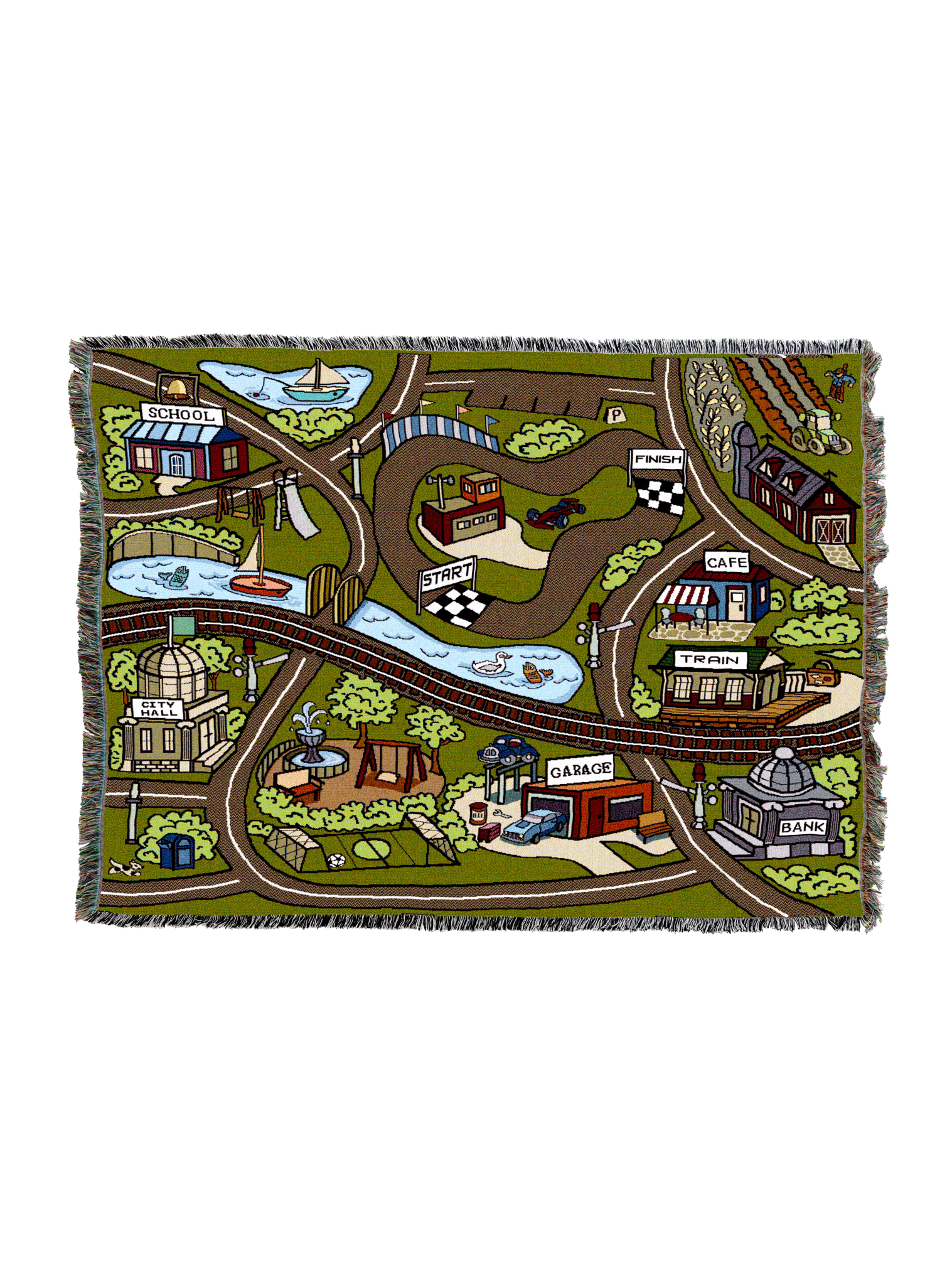 Road Play Mat Blanket