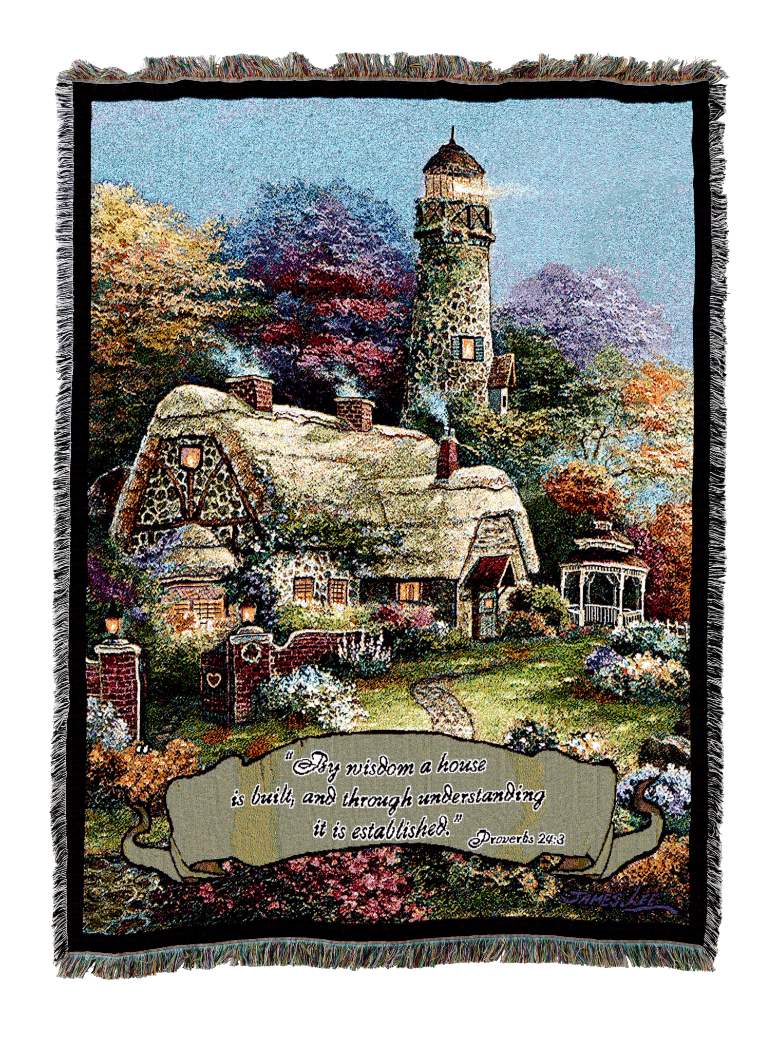 Heavens Light Vertical Blanket
