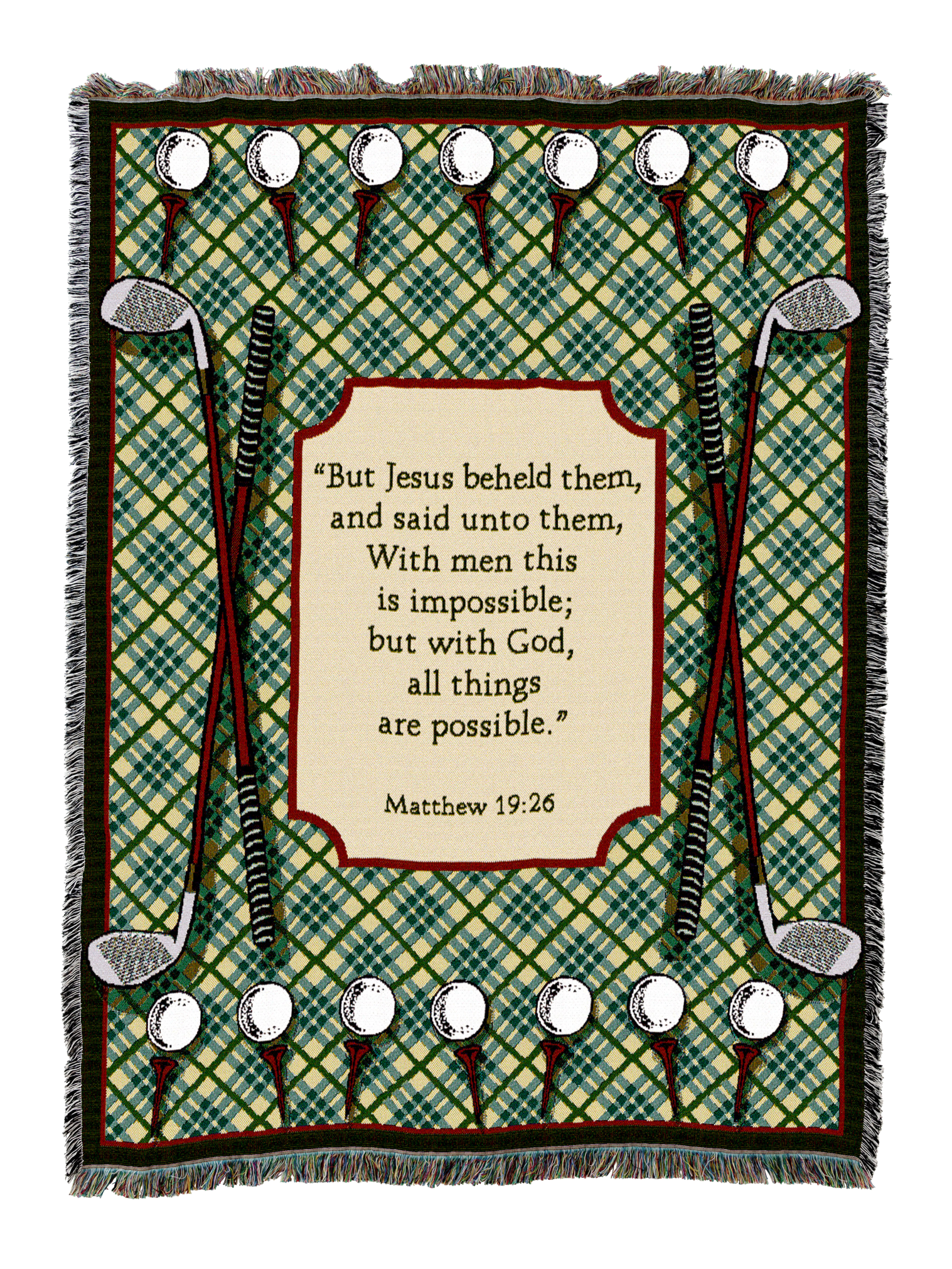 Golf Prayer Blanket
