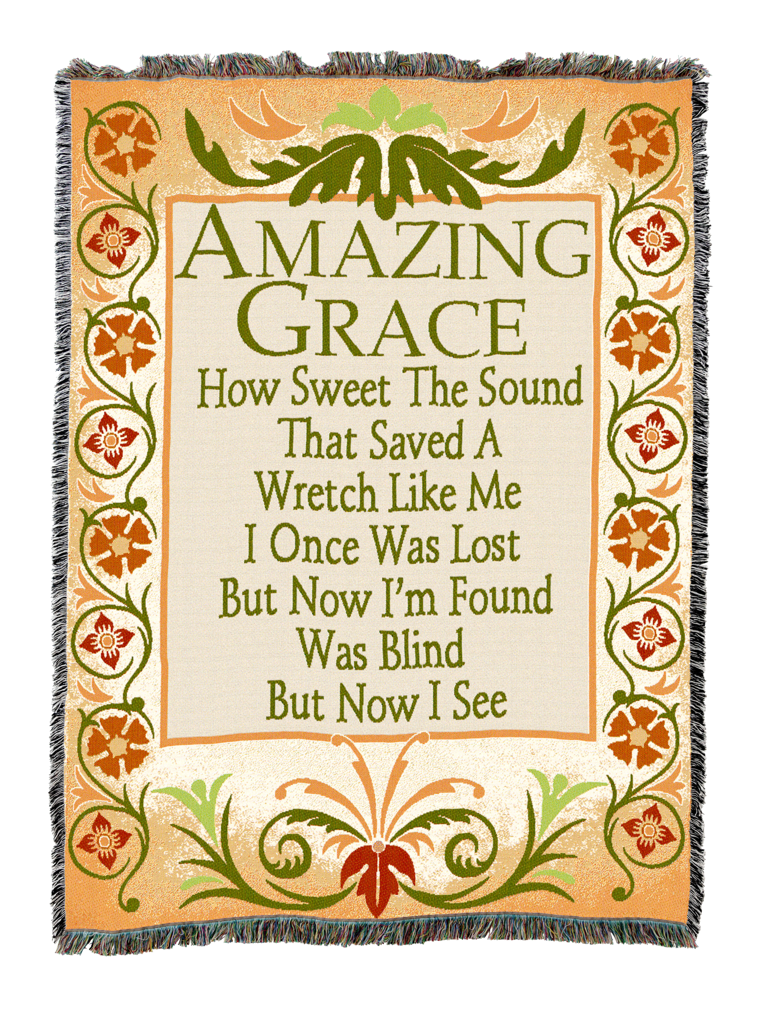 Amazing Grace Decor Blanket