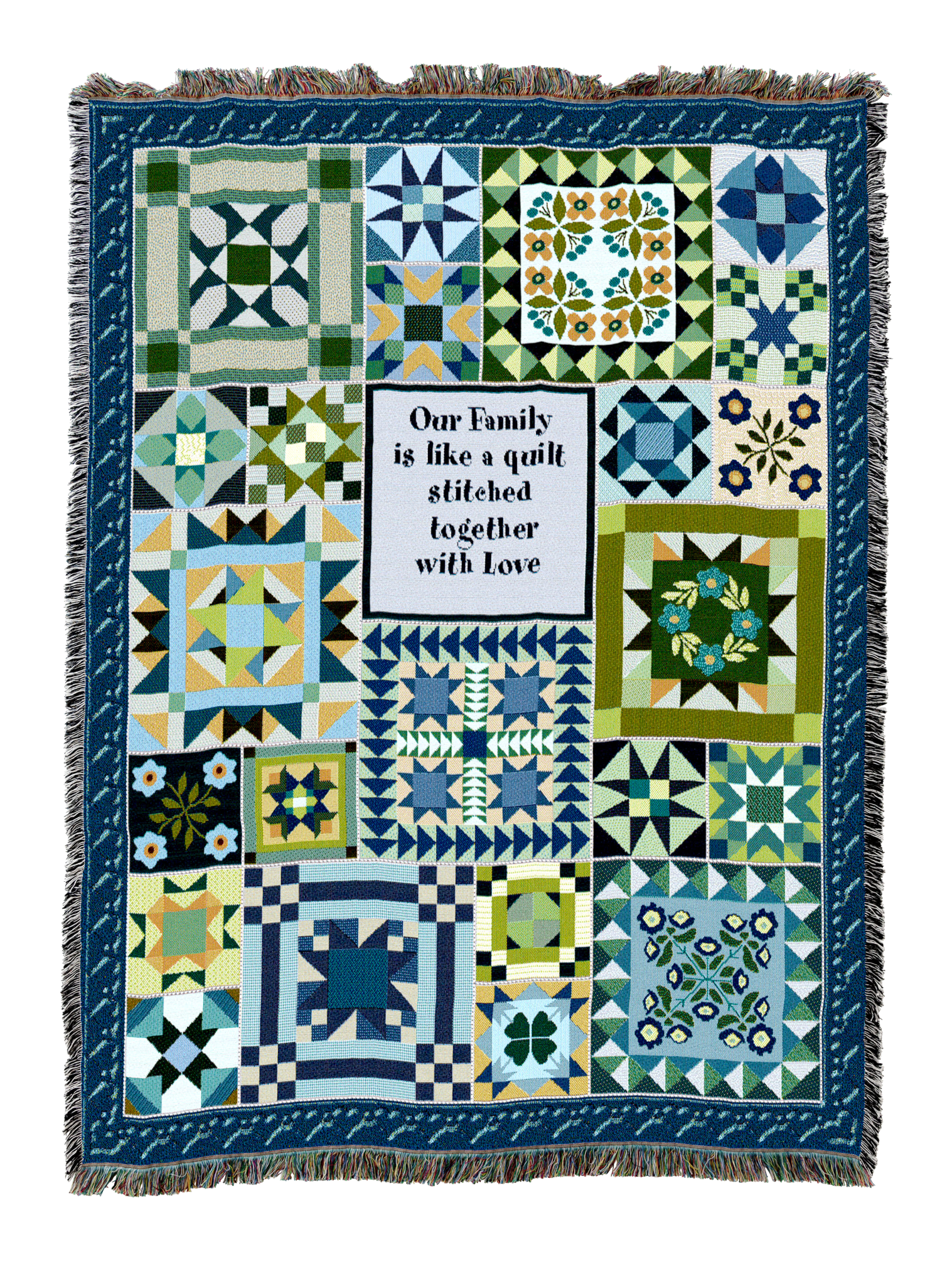 Cool Family Quilt Blanket