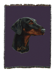 Doberman Pinscher 2 Blanket