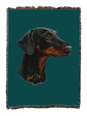 Doberman Pinscher 2 Blanket