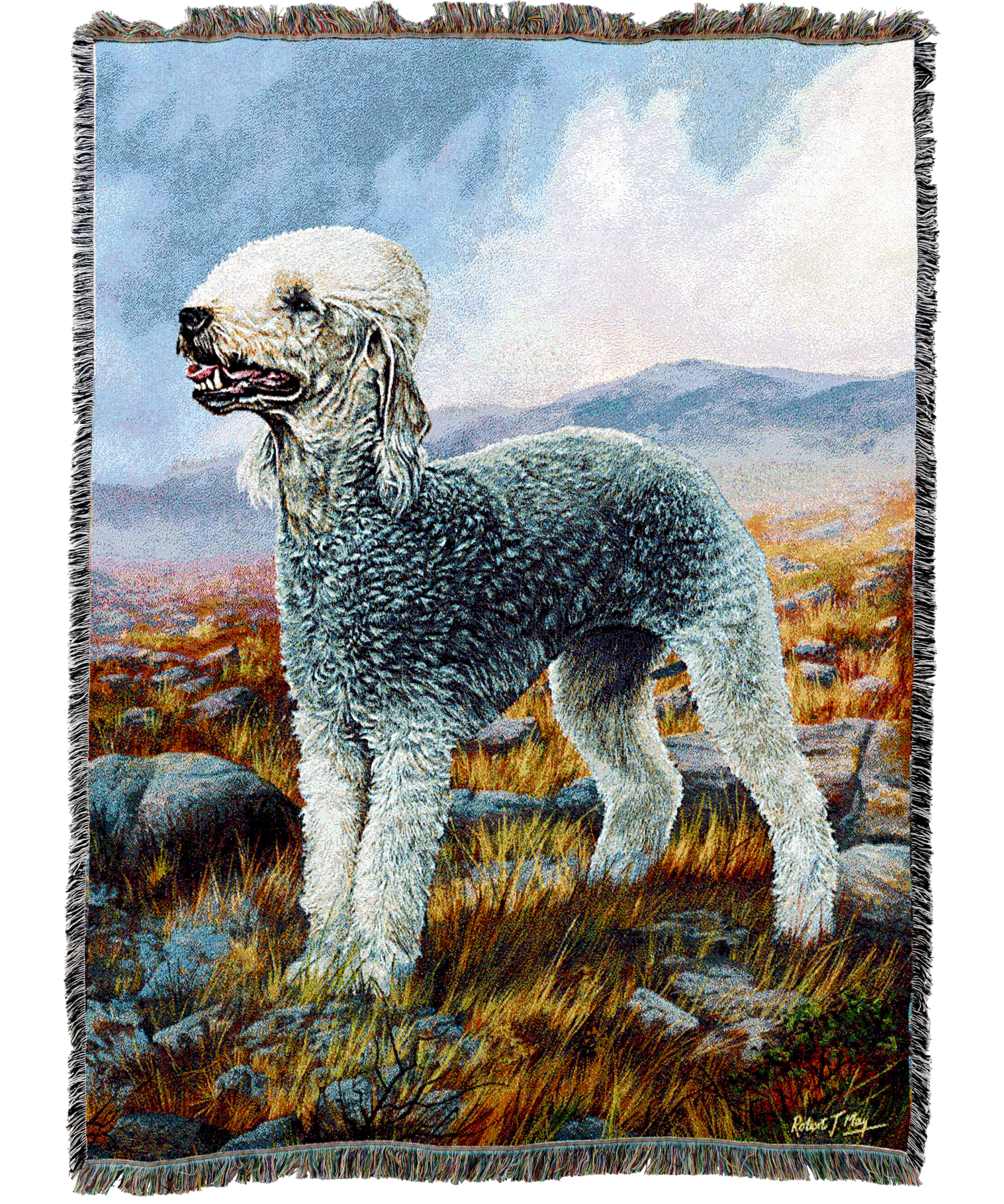 Bedlington Terrier Blanket