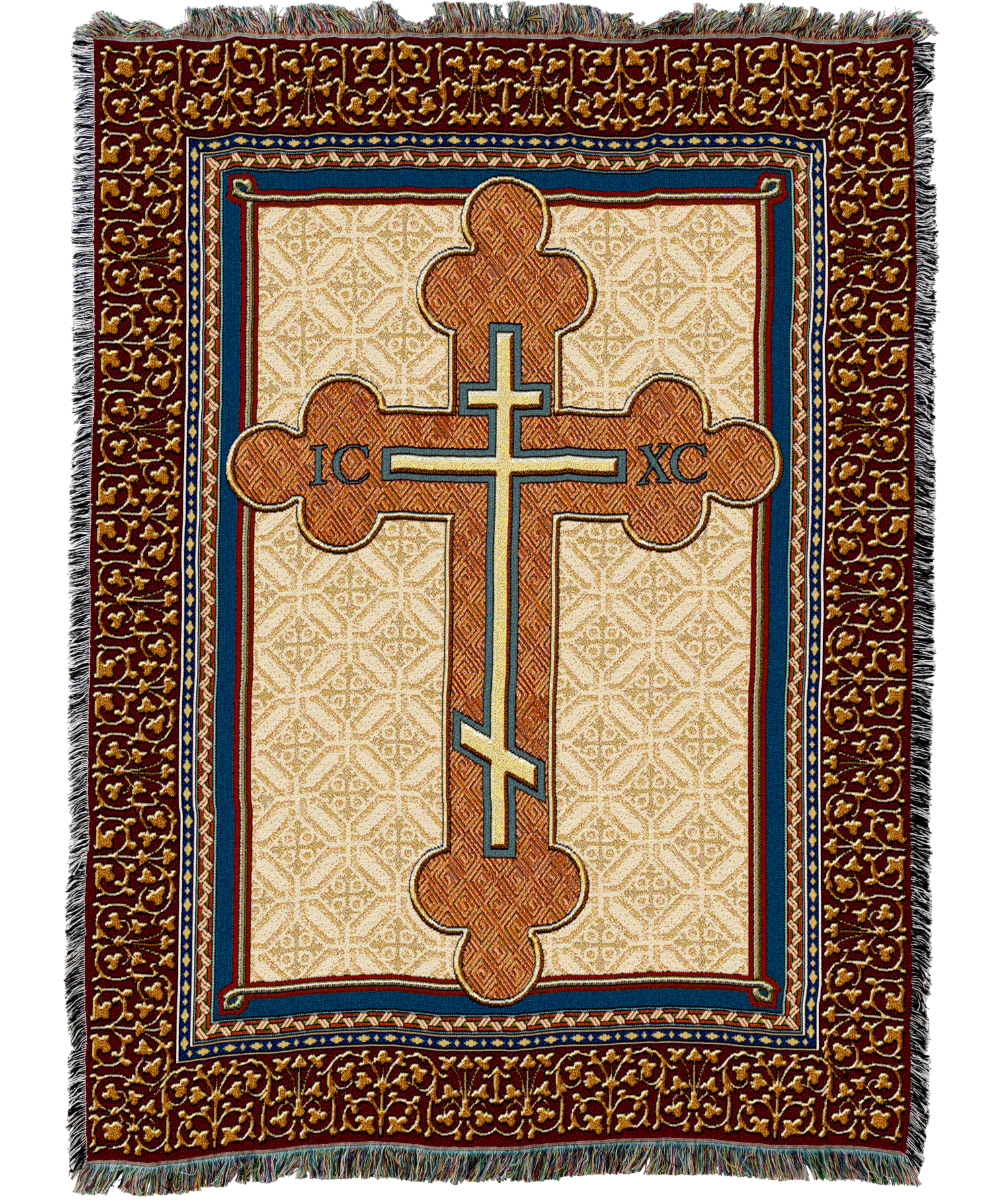 Orthodox Cross Blanket