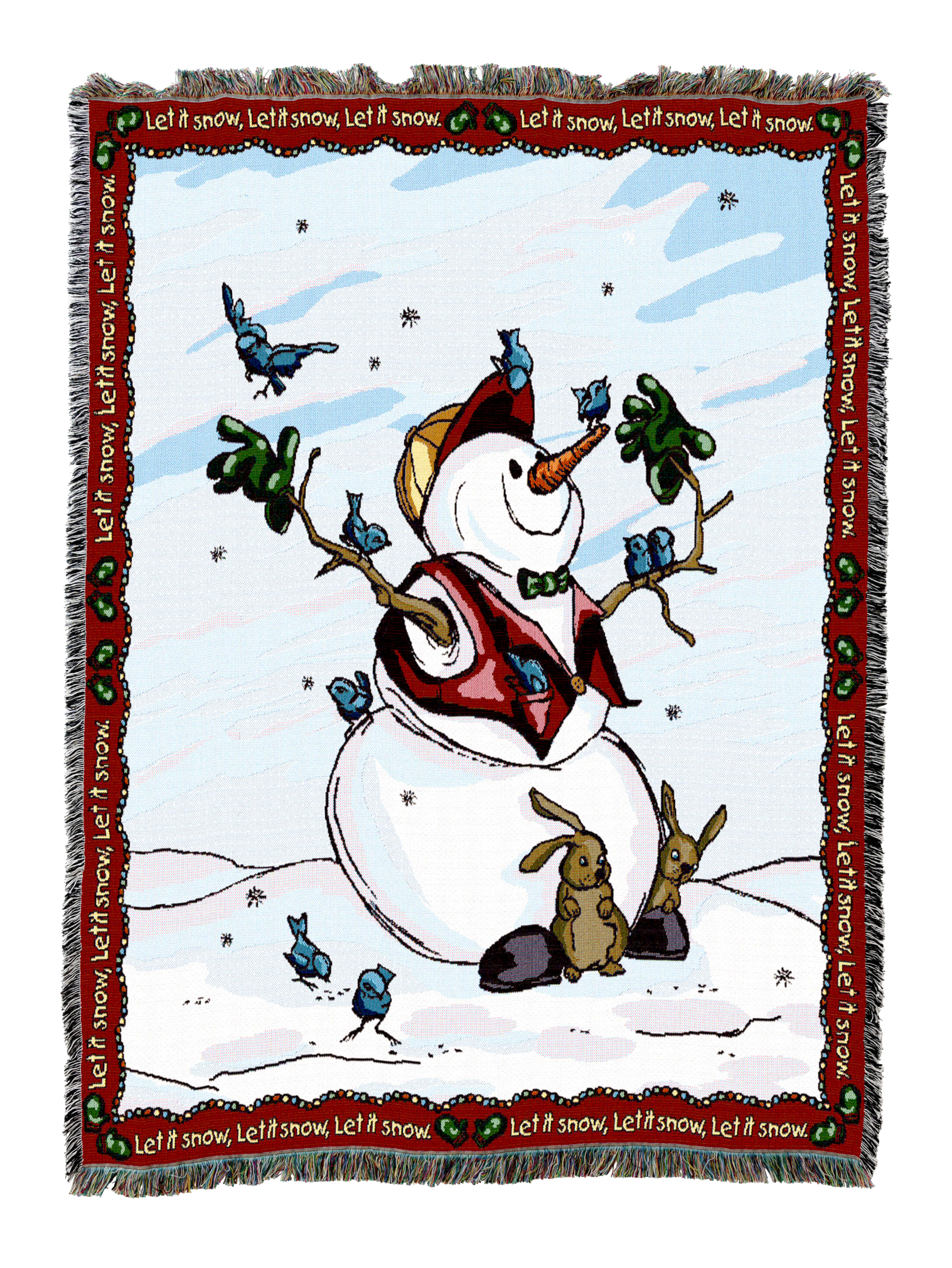 Let It Snow (Man) Blanket