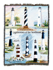 Lighthouses Of The Southeast Blanket