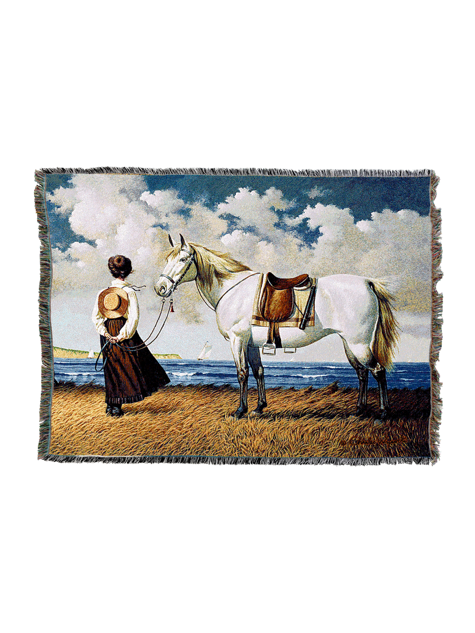 Sea Captain's Wife Abiding Blanket