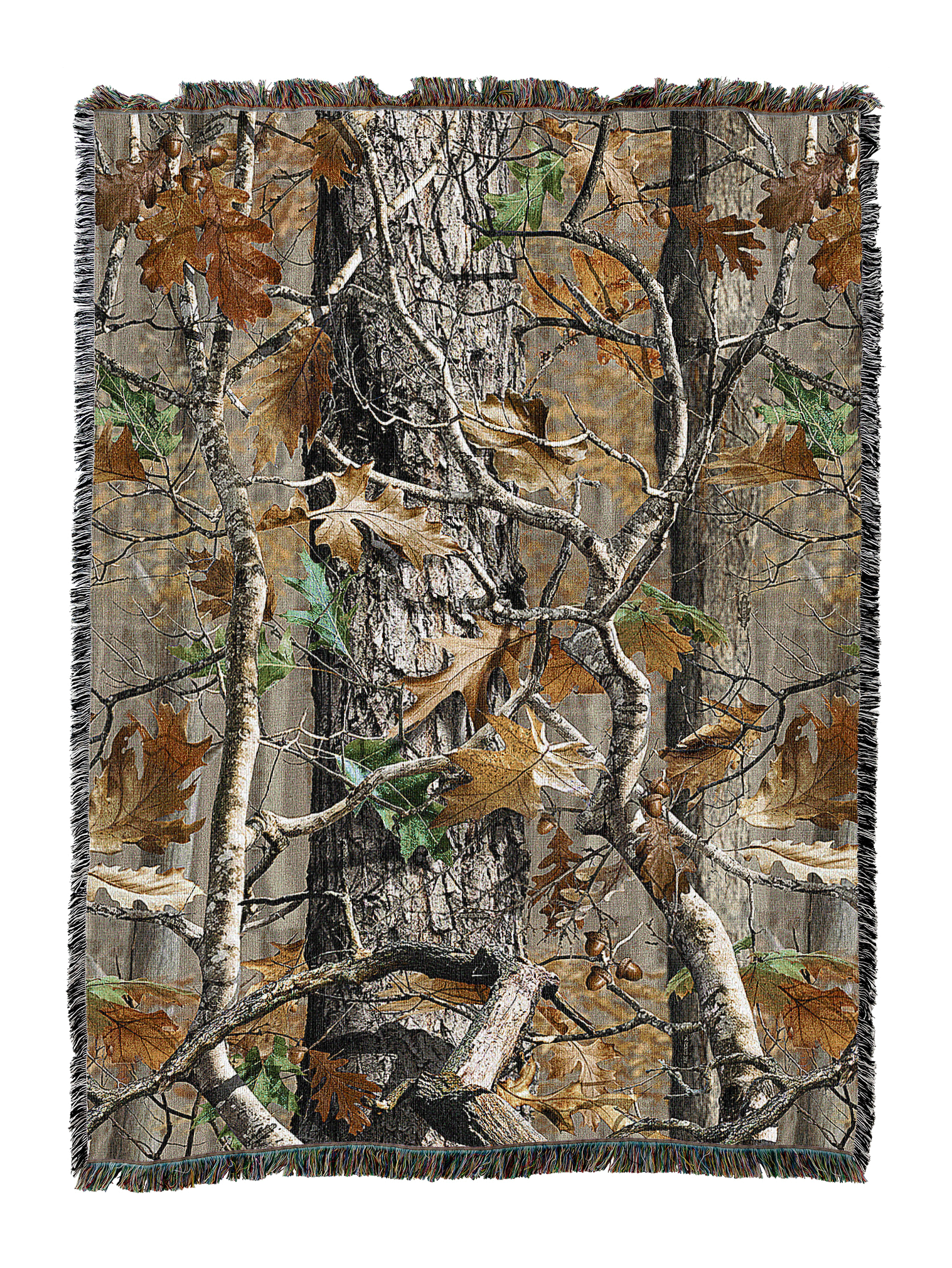 Oak Woods Camo Blanket