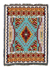 Painted Hills Turquoise Blanket XL