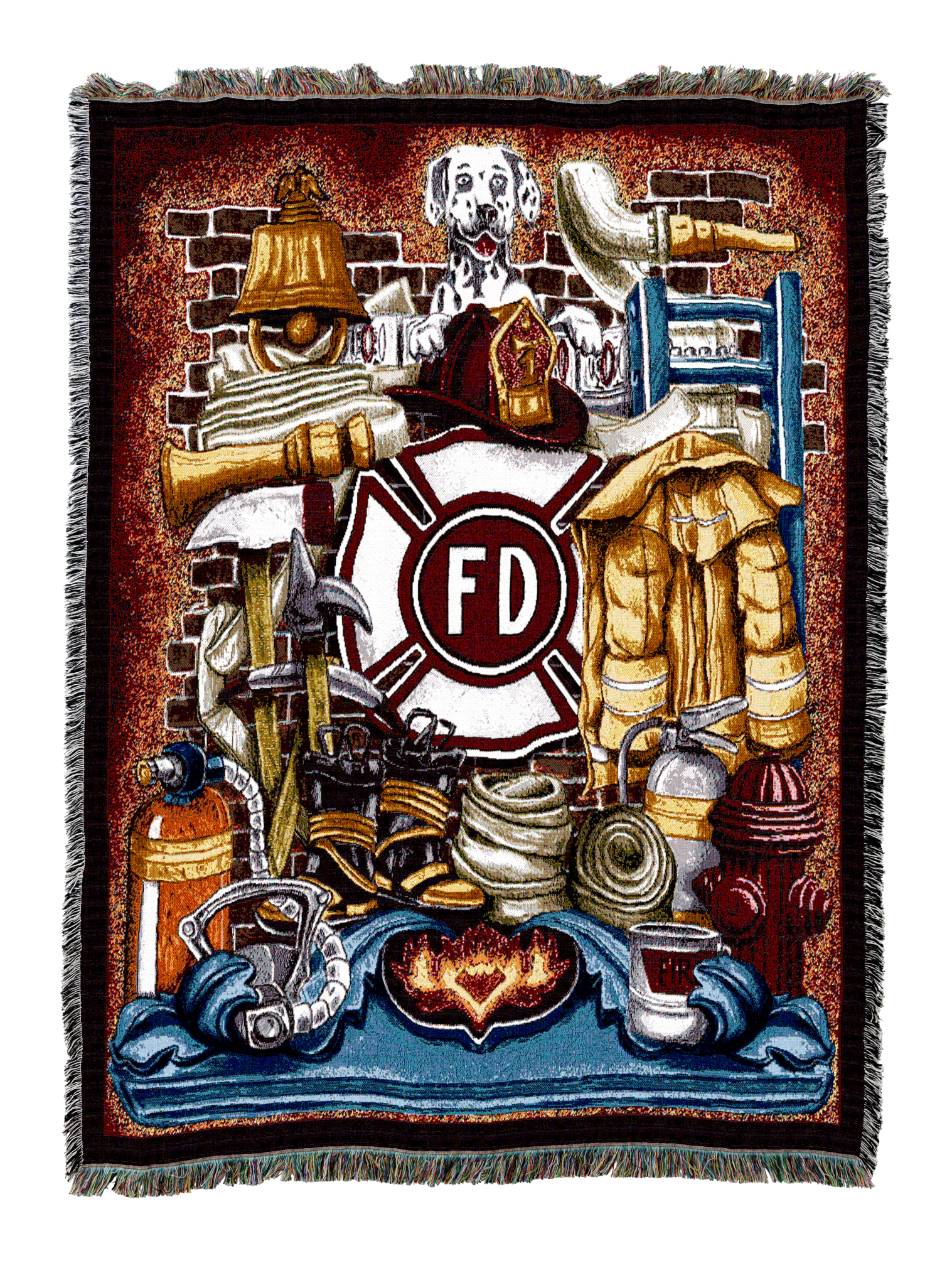 Fireman Shield Blanket
