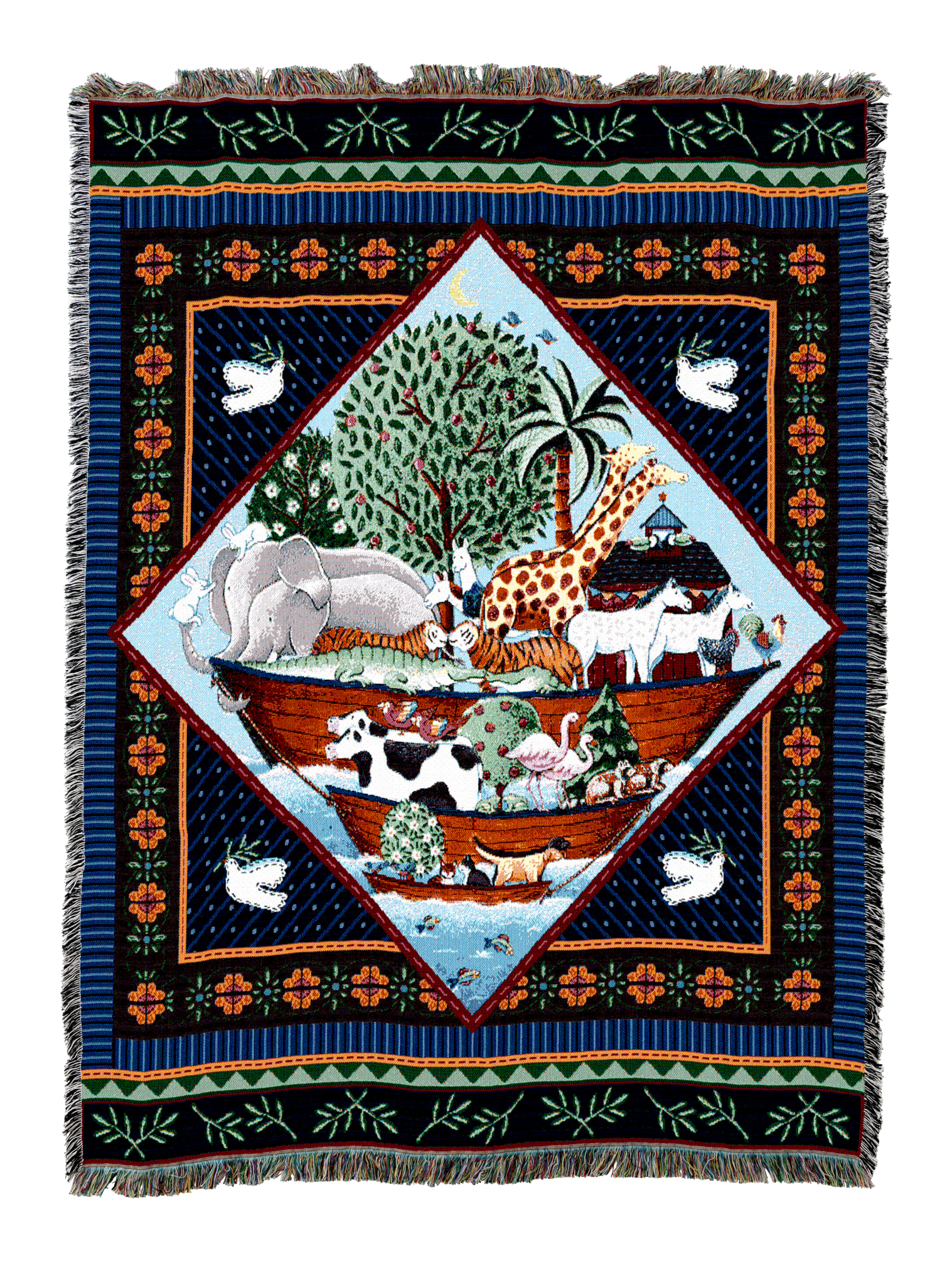 Noahs Ark Full Coco Blanket