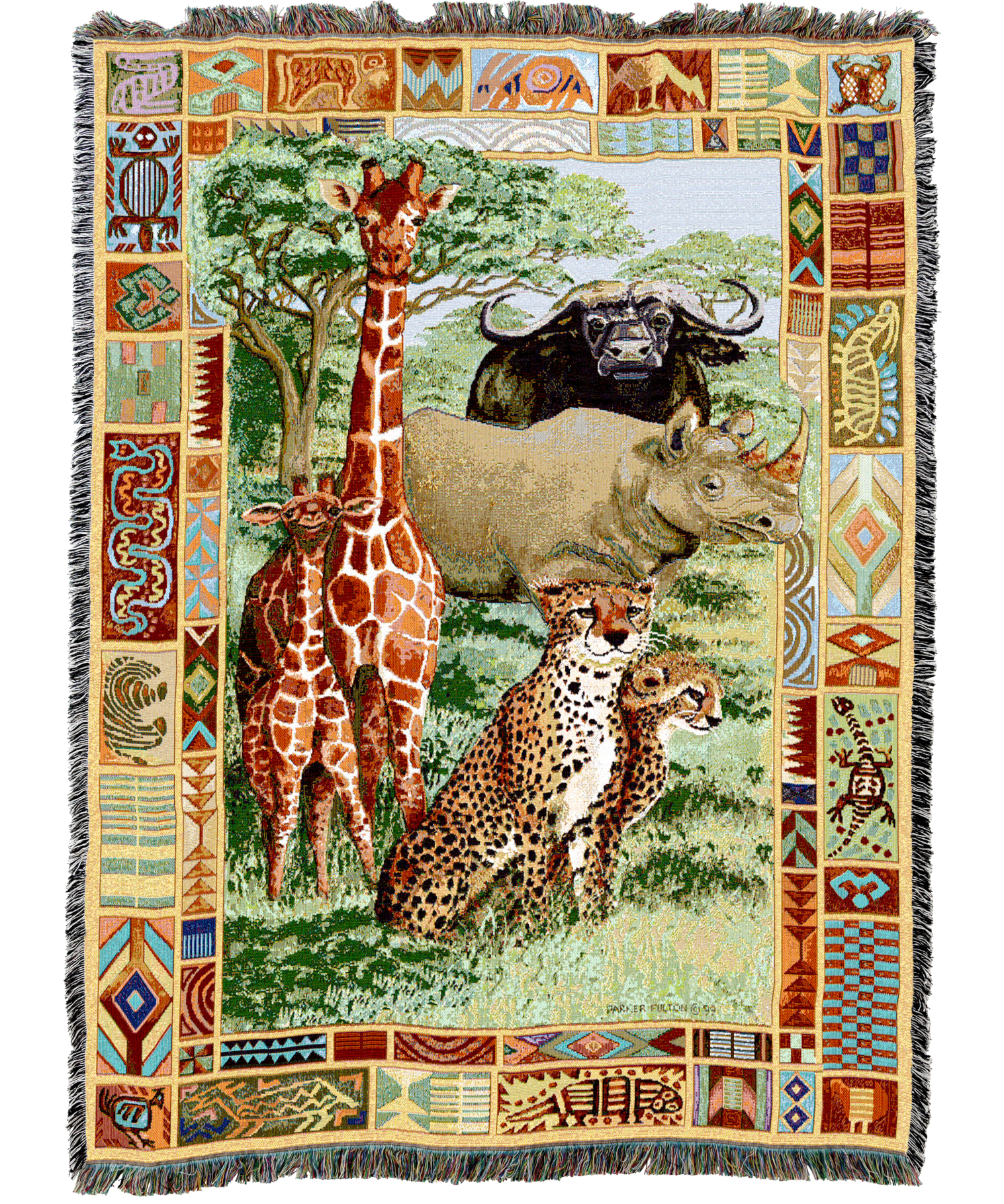 African Plains Blanket