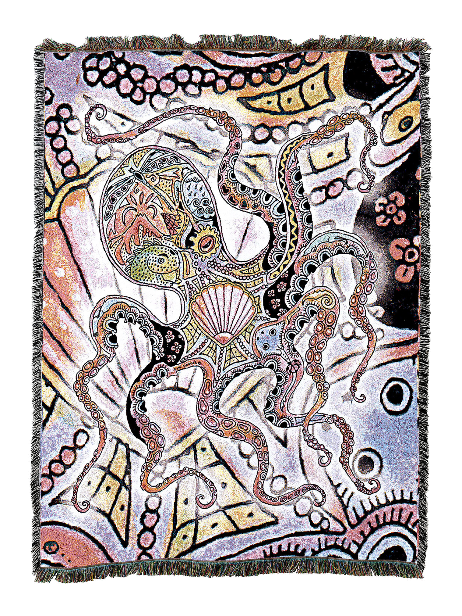 Octopus Totem Blanket 2