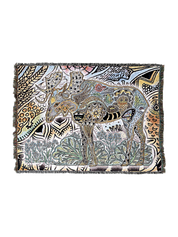 Moose Totem Blanket