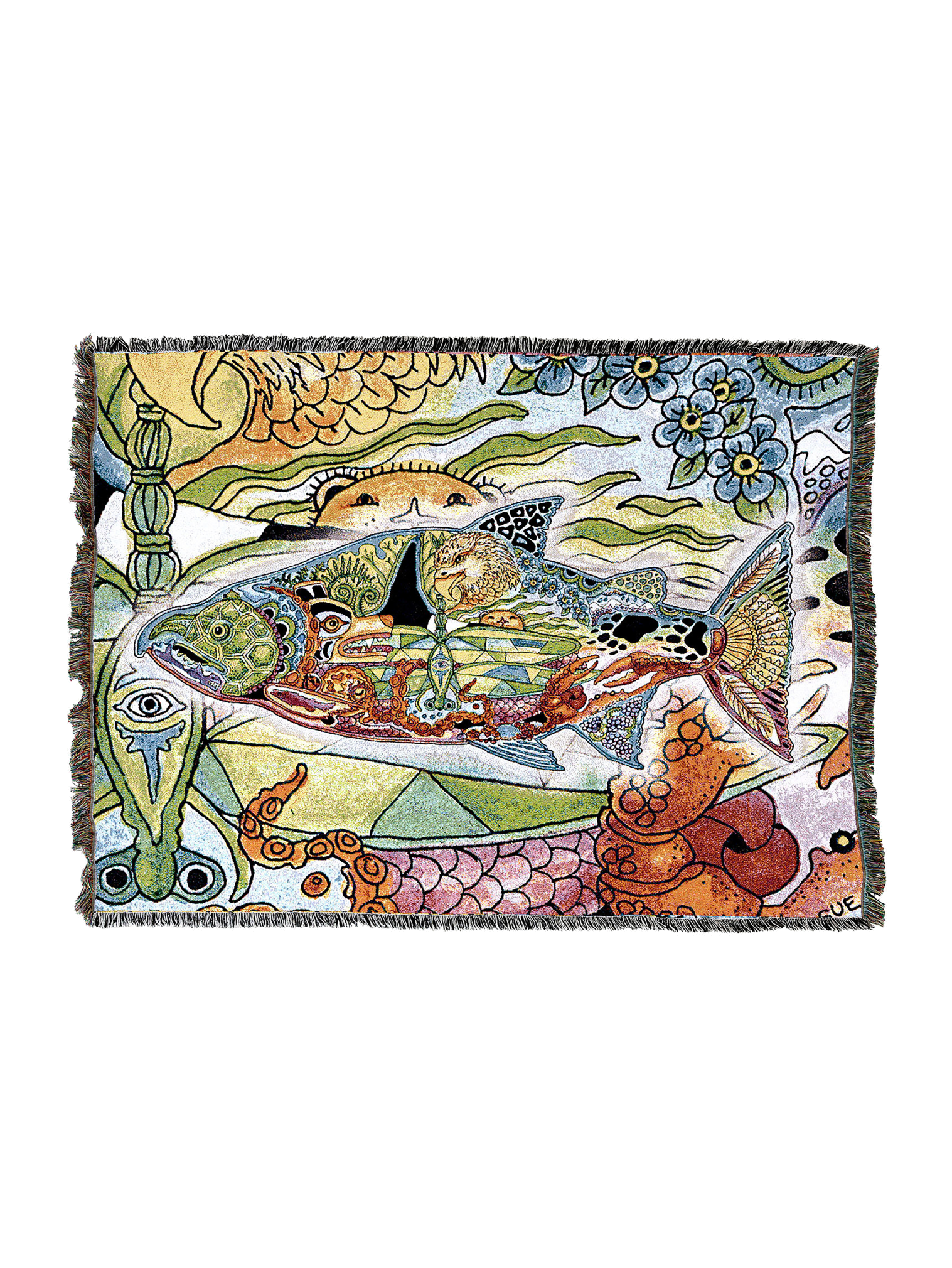 Chinook Totem Blanket 2