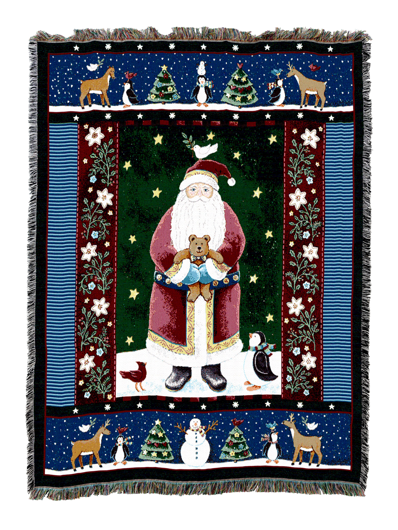 Midnight Santa Blanket