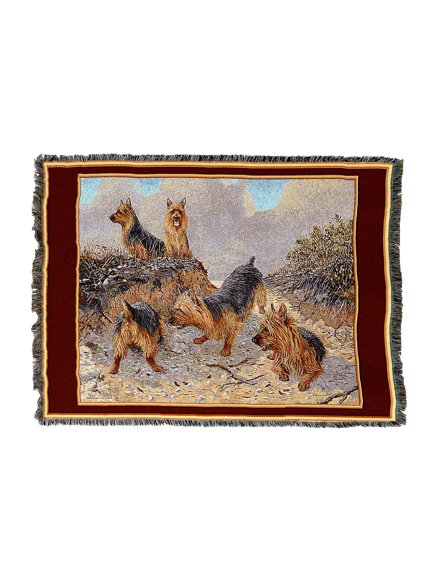 Aussie Dogs Blanket