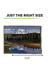 A Majestic Slumber at Mt. Rainier Blanket