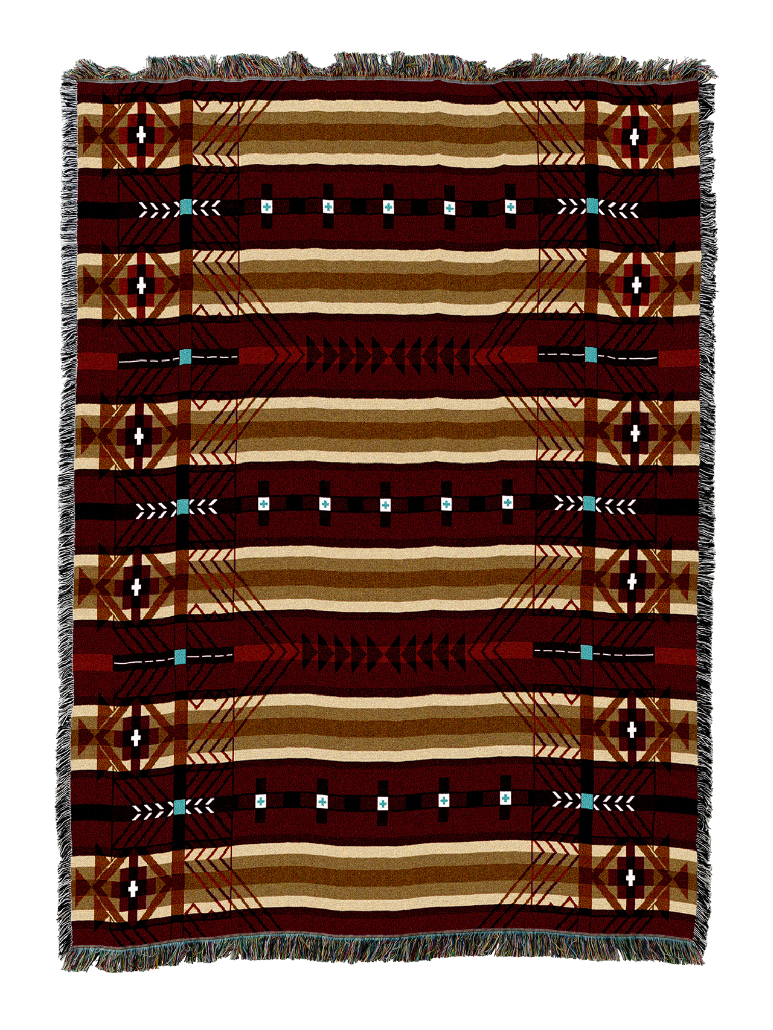 Antelope Ridge Flag Blanket