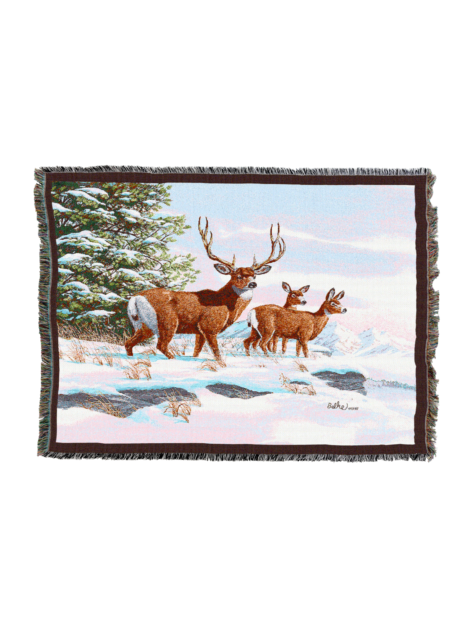 Mule Deer Blanket