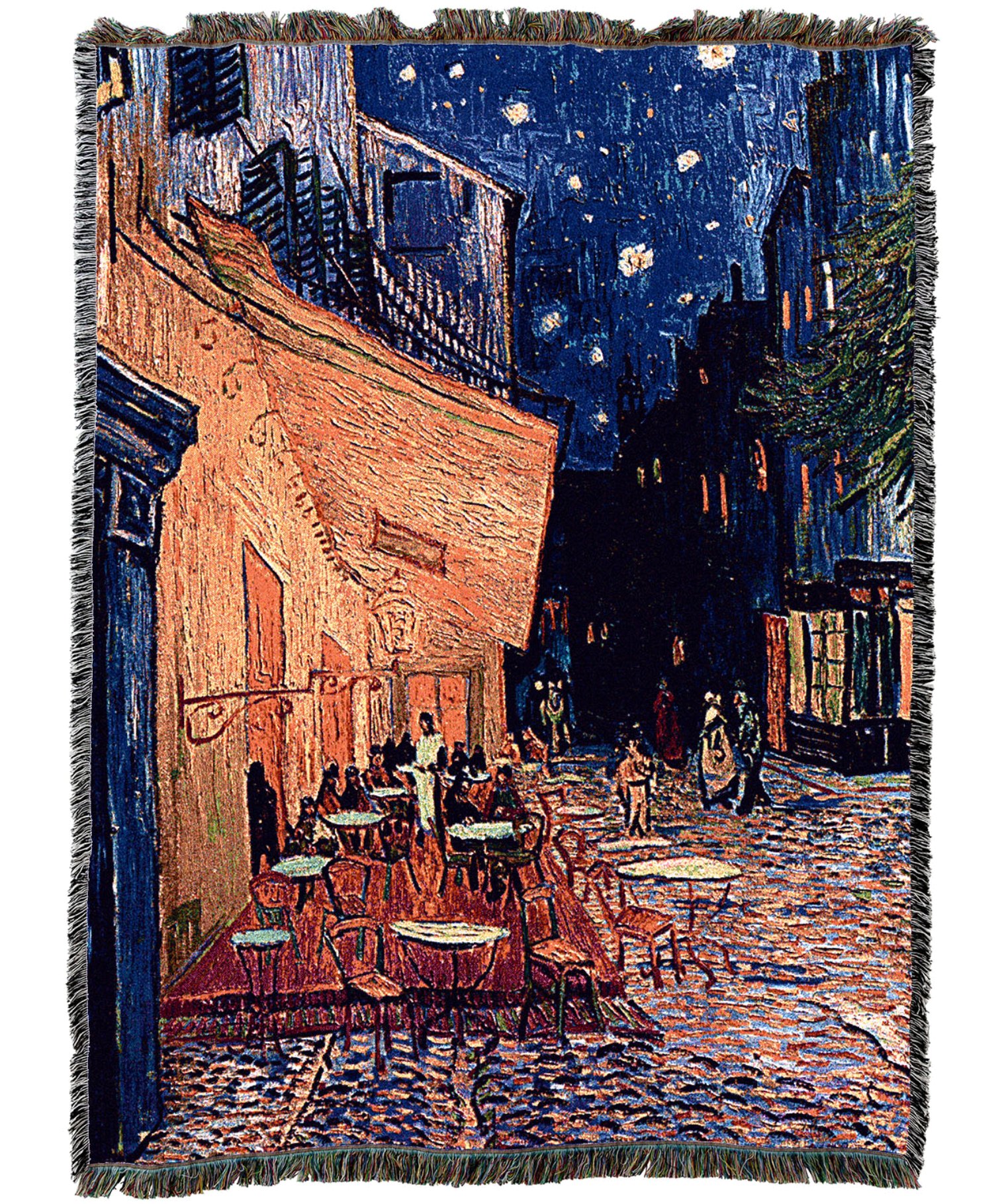 Cafe Terrace at Night Blanket XL