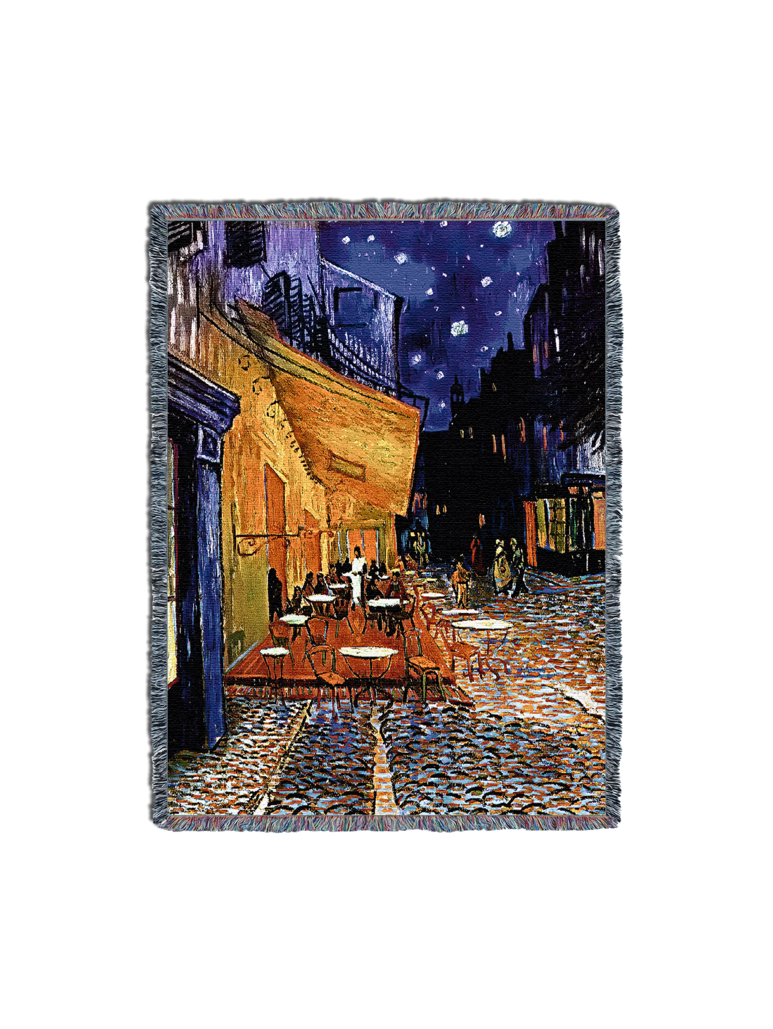 Cafe Terrace At Night Blanket