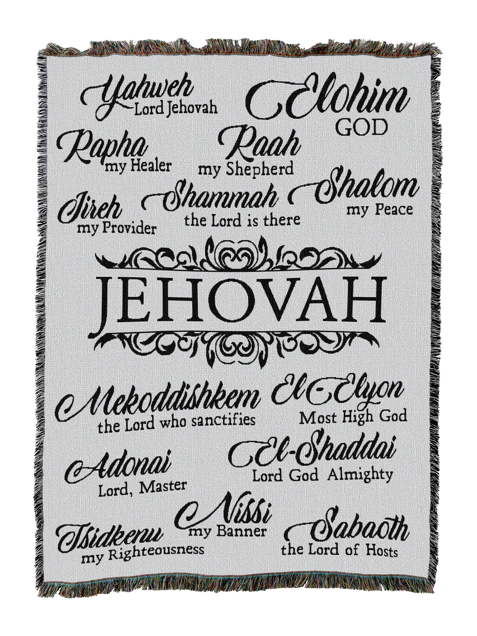 Jehovah Blanket Grey