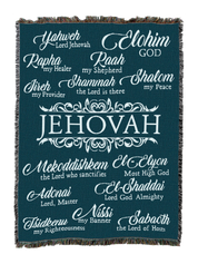 Jehovah Blanket Deep Teal