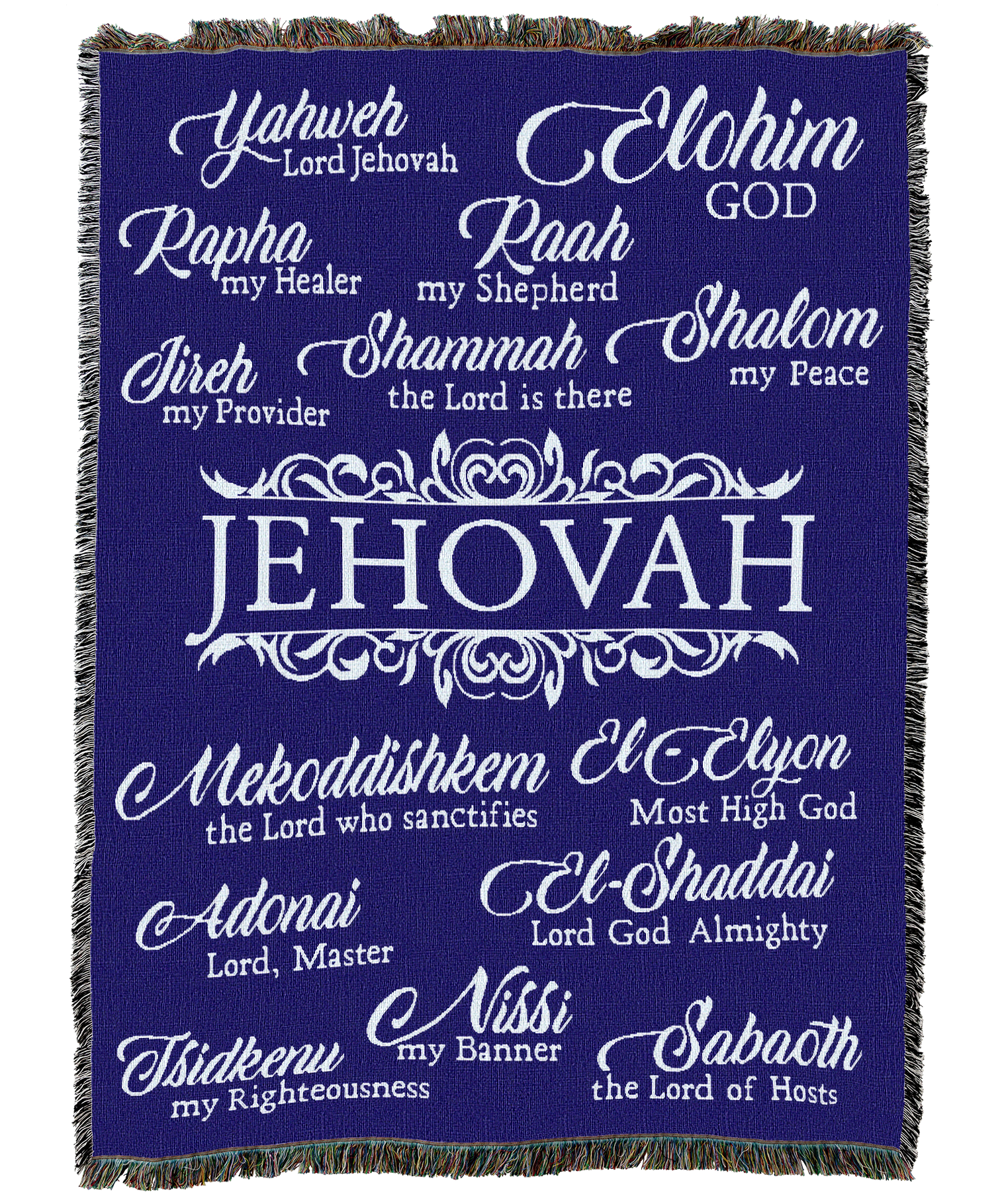 Jehovah Blanket Indigo