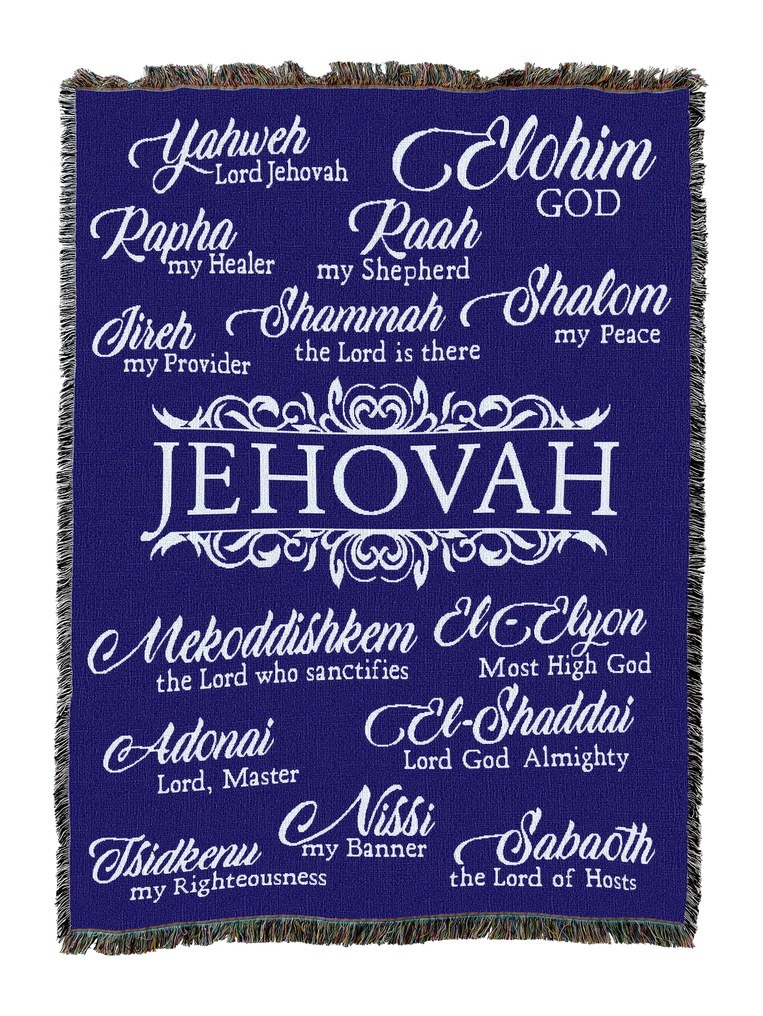 Jehovah Blanket Indigo