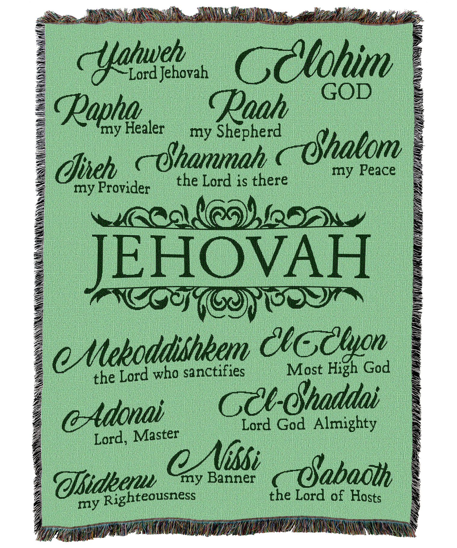 Jehovah Blanket Mint