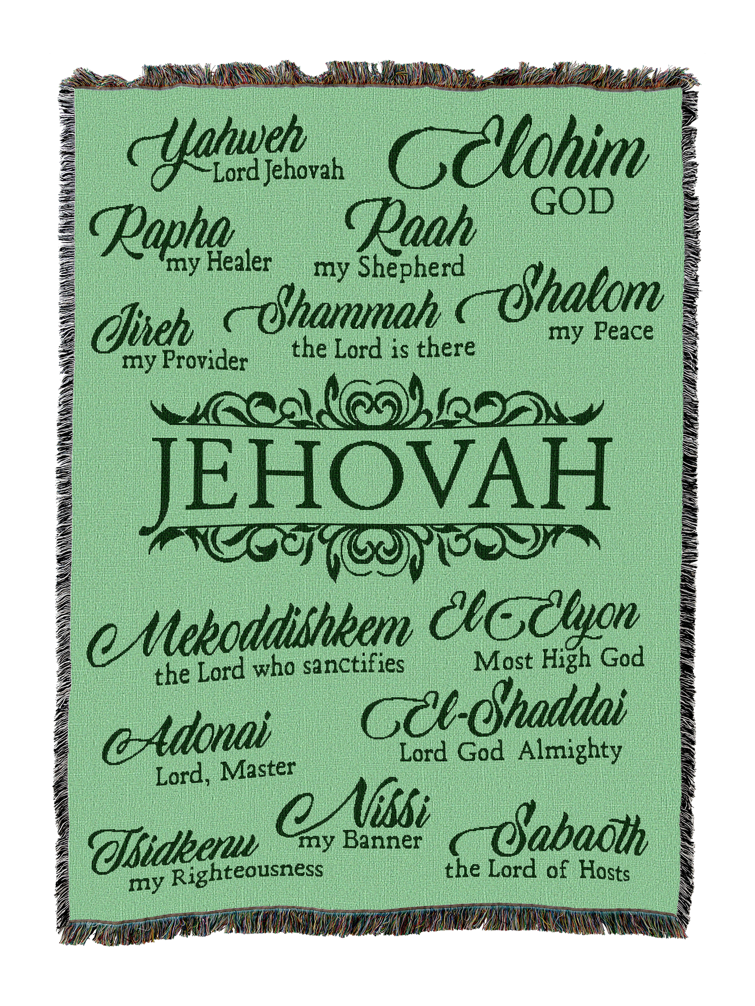 Jehovah Blanket Mint