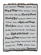 Names Of God Blanket