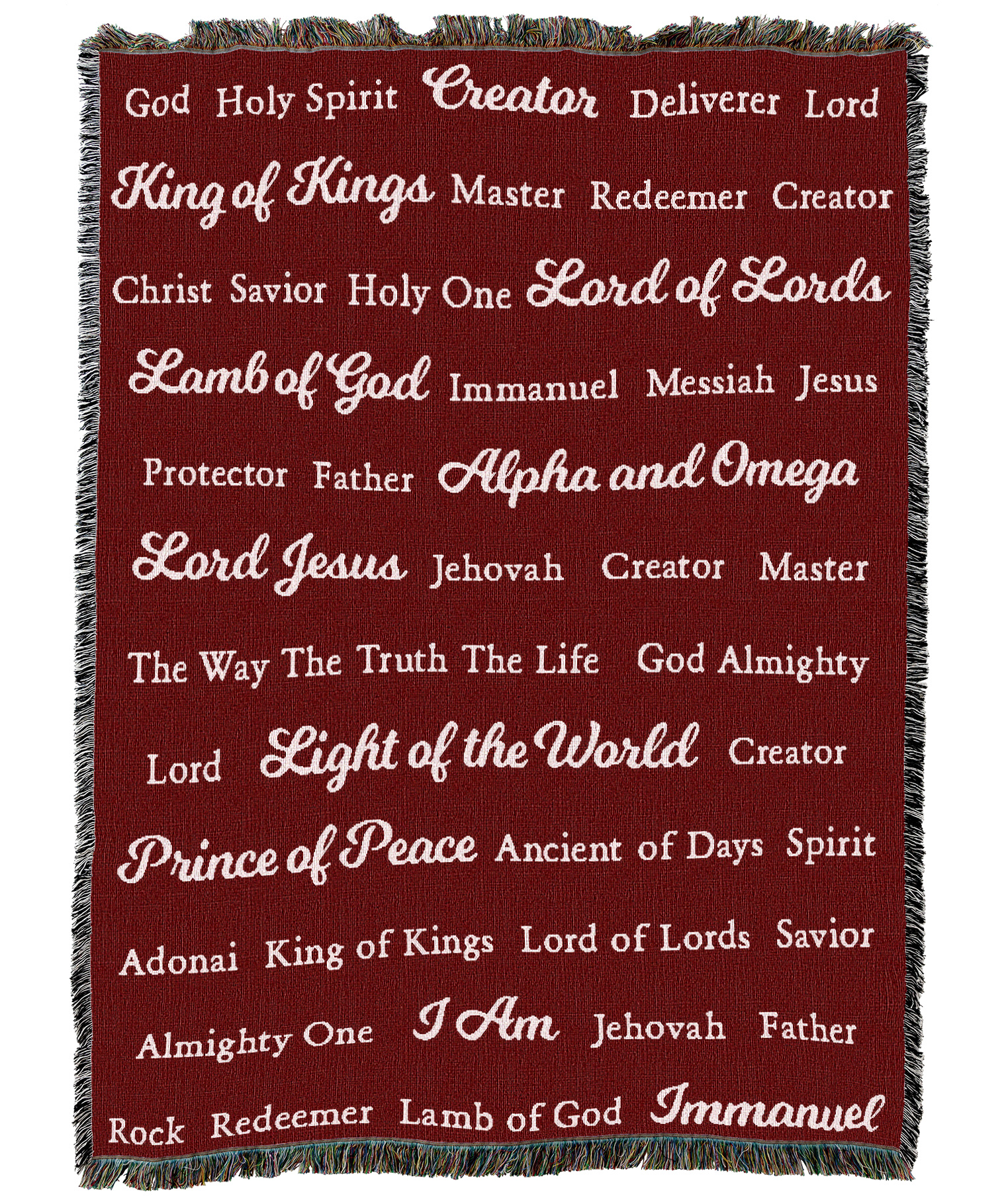 Names Of God Blanket