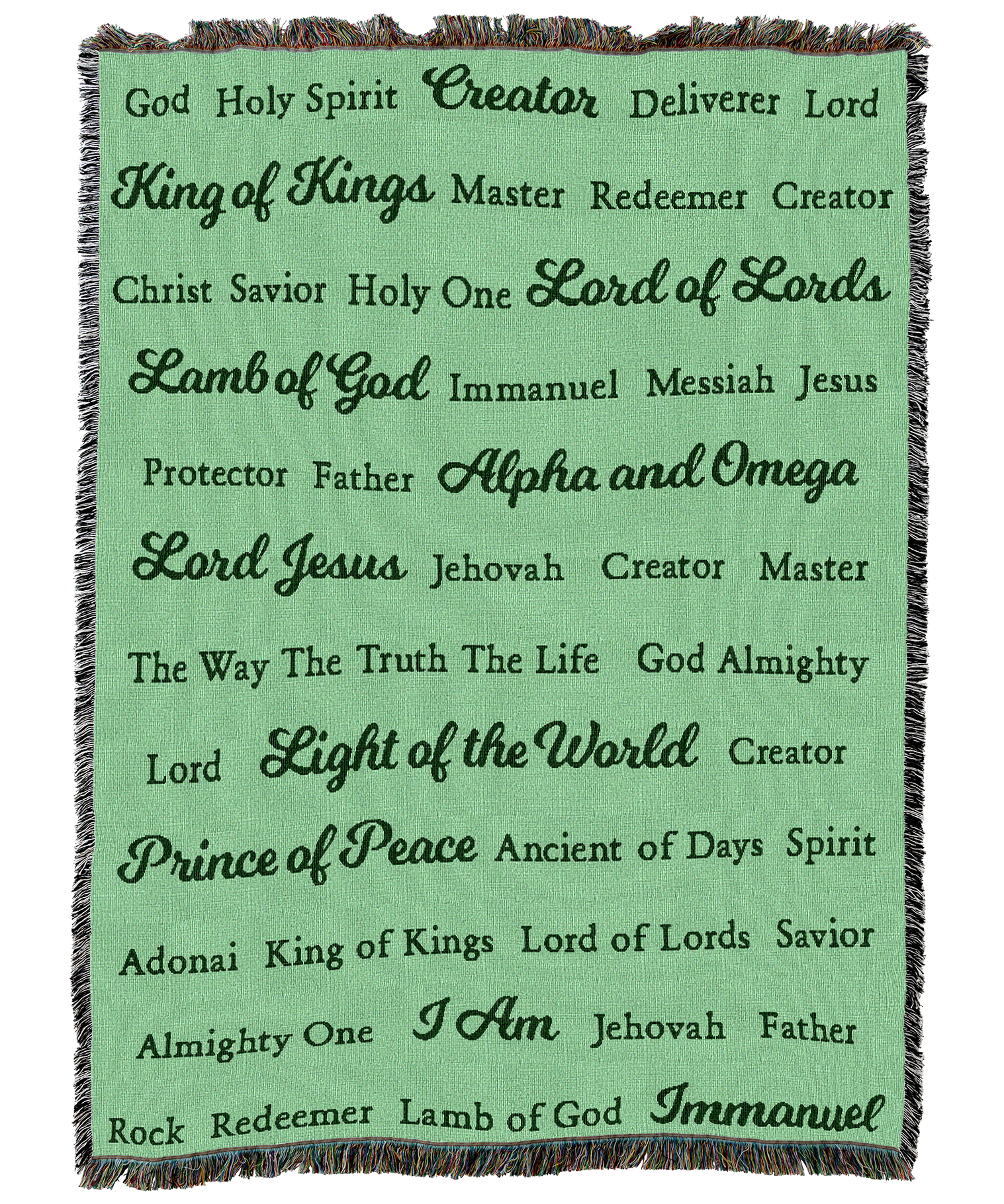 Names Of God Blanket