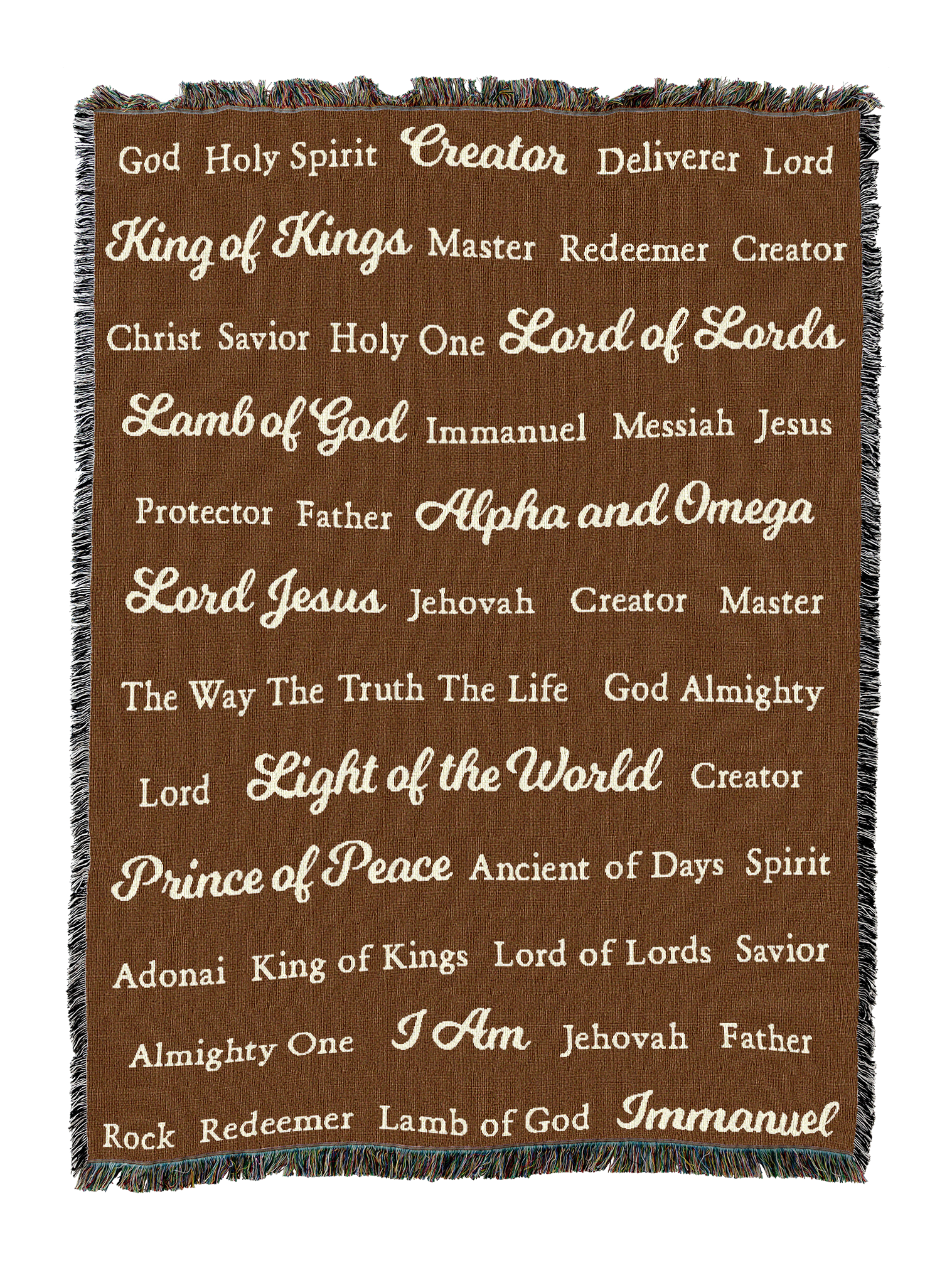 Names Of God Blanket